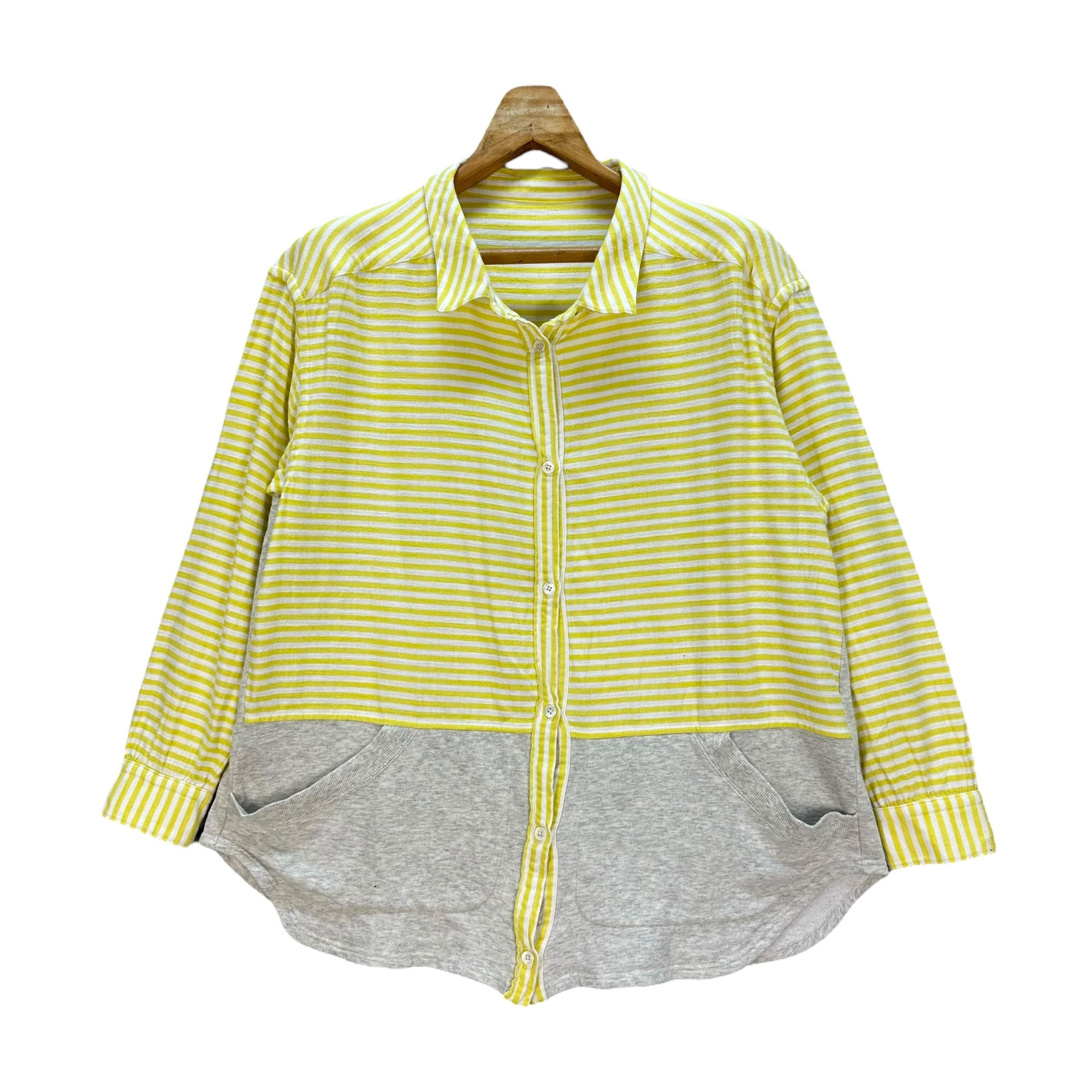 Issey Miyake Mercibeaucoup Issey Miyake Hybrid Button Up Shirt #A10-0237 Size S / US 4 / IT 40 - 1 Thumbnail