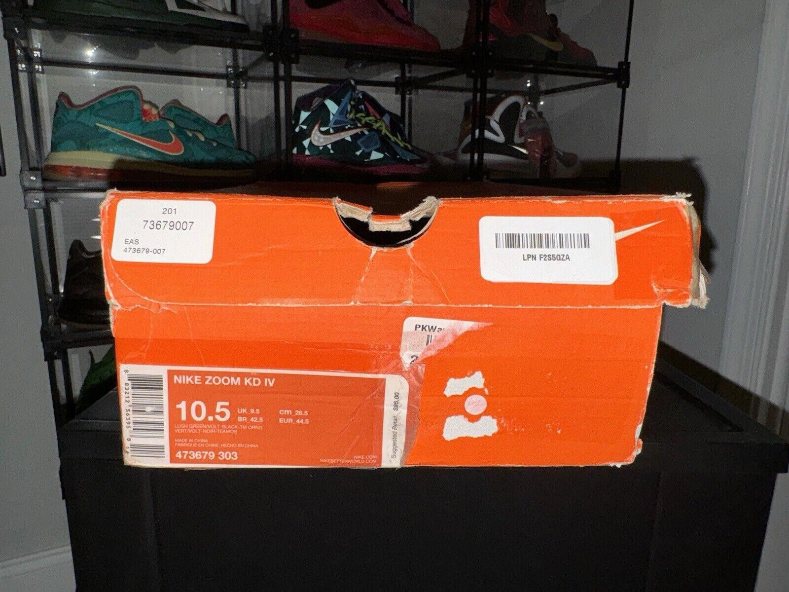 Nike Zoom KD 4 Weatherman 2011 Size 10.5 RARE DS