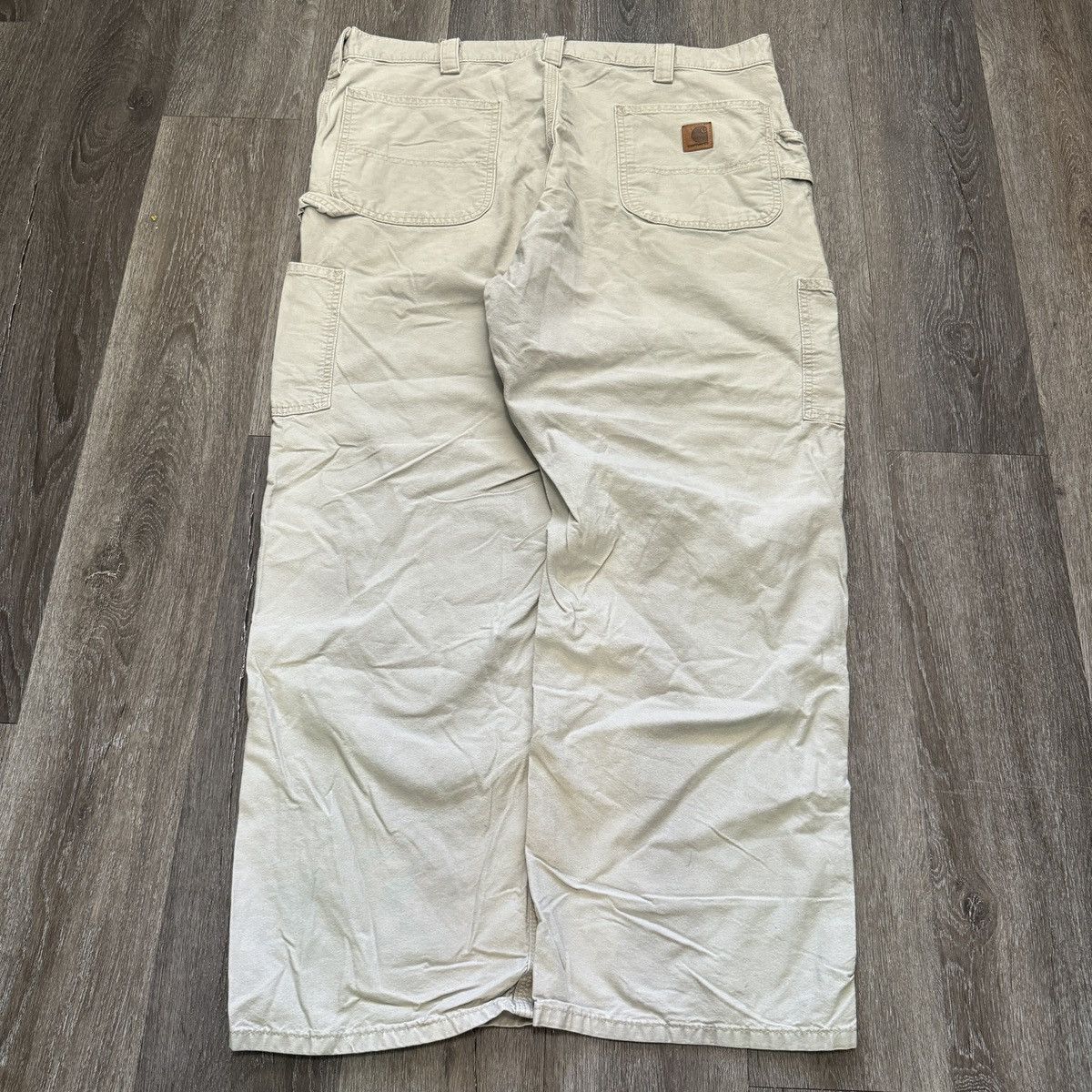 Carhartt × Vintage Essential Vintage y2k Carhartt earth tone tan wide leg pants Size US 38 / EU 54 - 1 Thumbnail