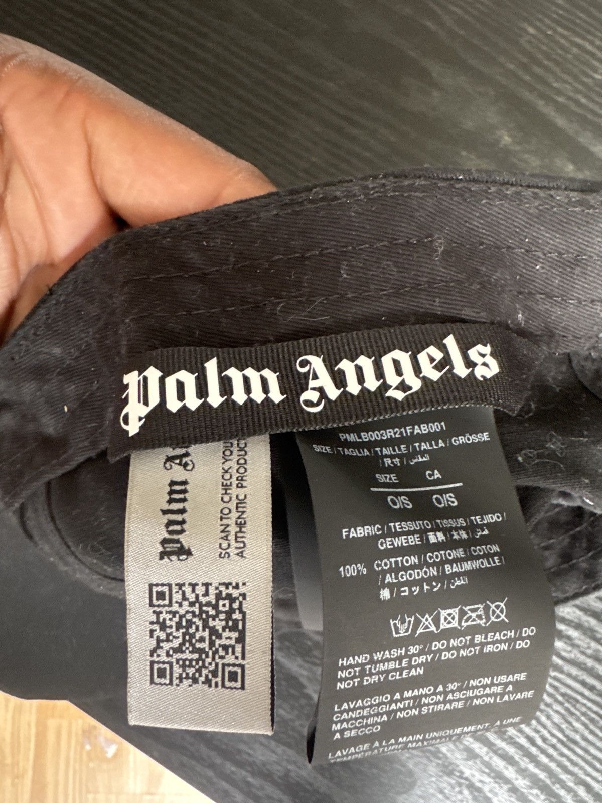 Palm Angels Palm angels jacquard flames logo cap Size ONE SIZE - 2 Thumbnail
