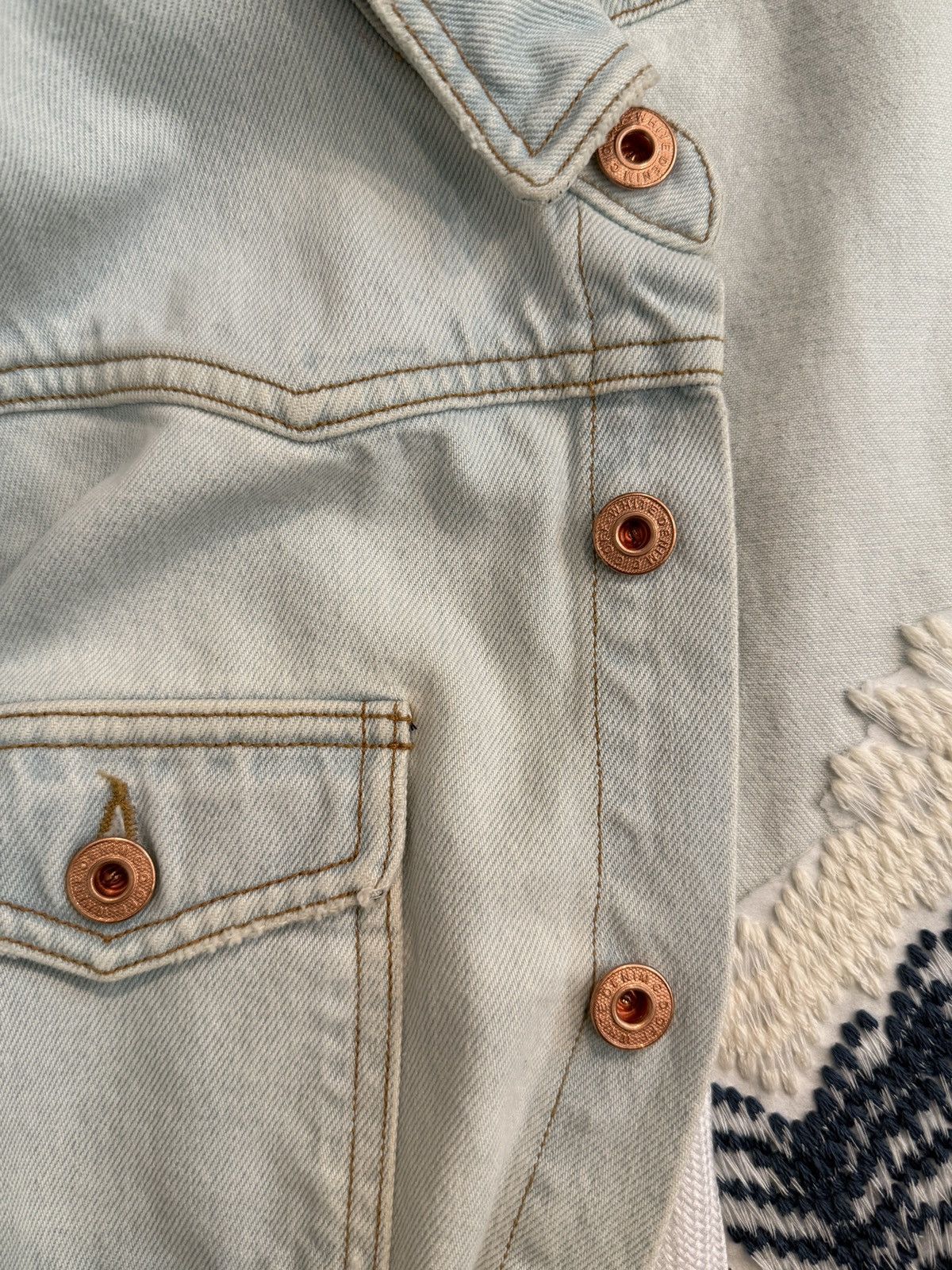 Off-White OFF-WHITE Long Sleeve Denim Button Down Size US M / EU 48-50 / 2 - 4 Thumbnail