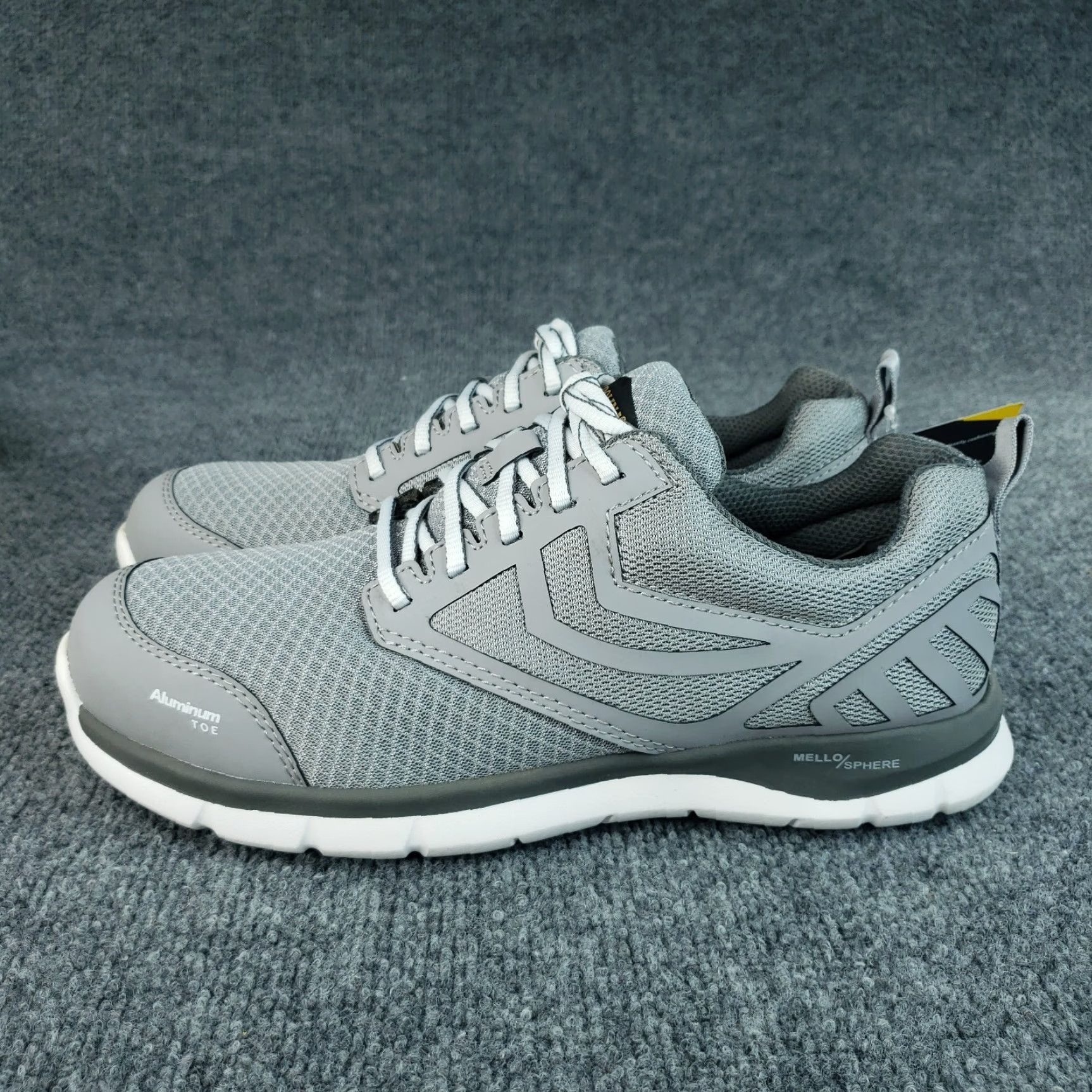 Vintage Carolina Men's 9.5 Gray Lightweight Aluminum Toe Boot Comfort Athletic Size US 9.5 / EU 42-43 - 4 Thumbnail