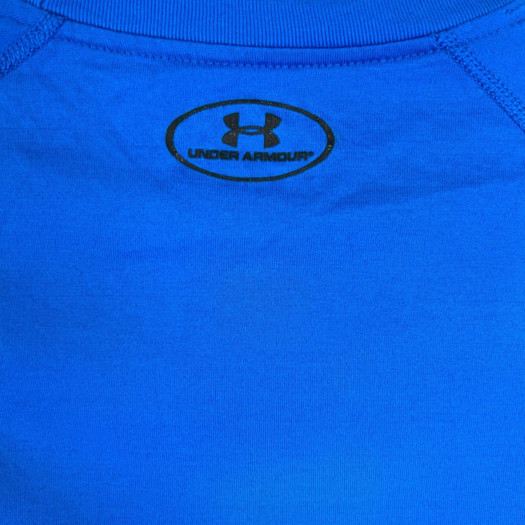 Under Armour Under Armour Graphic T-Shirt Men's Crew Neck Short Sleeve Army Blue Size L Size US L / EU 52-54 / 3 - 4 Thumbnail
