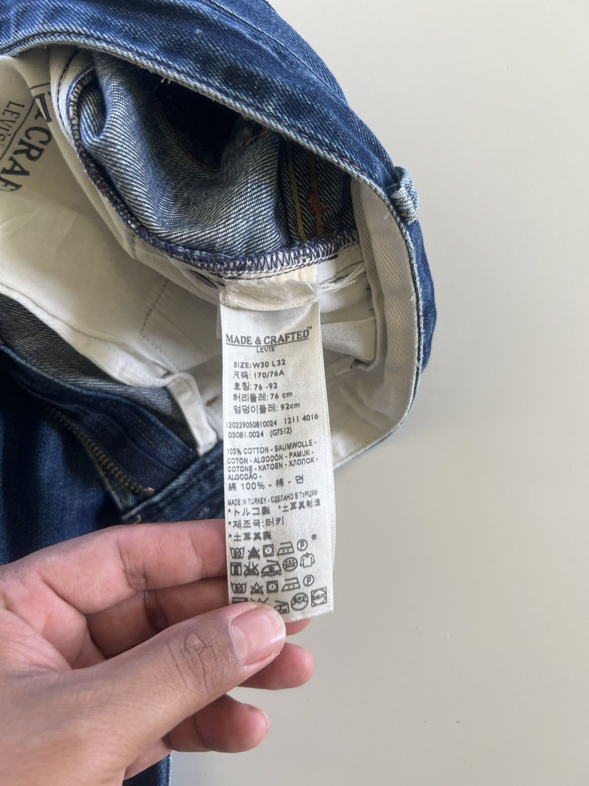 Levi's Vintage Levis Strauss Made Crafted Denim Jeans Size 30" Size US 30 / EU 46 - 10 Thumbnail