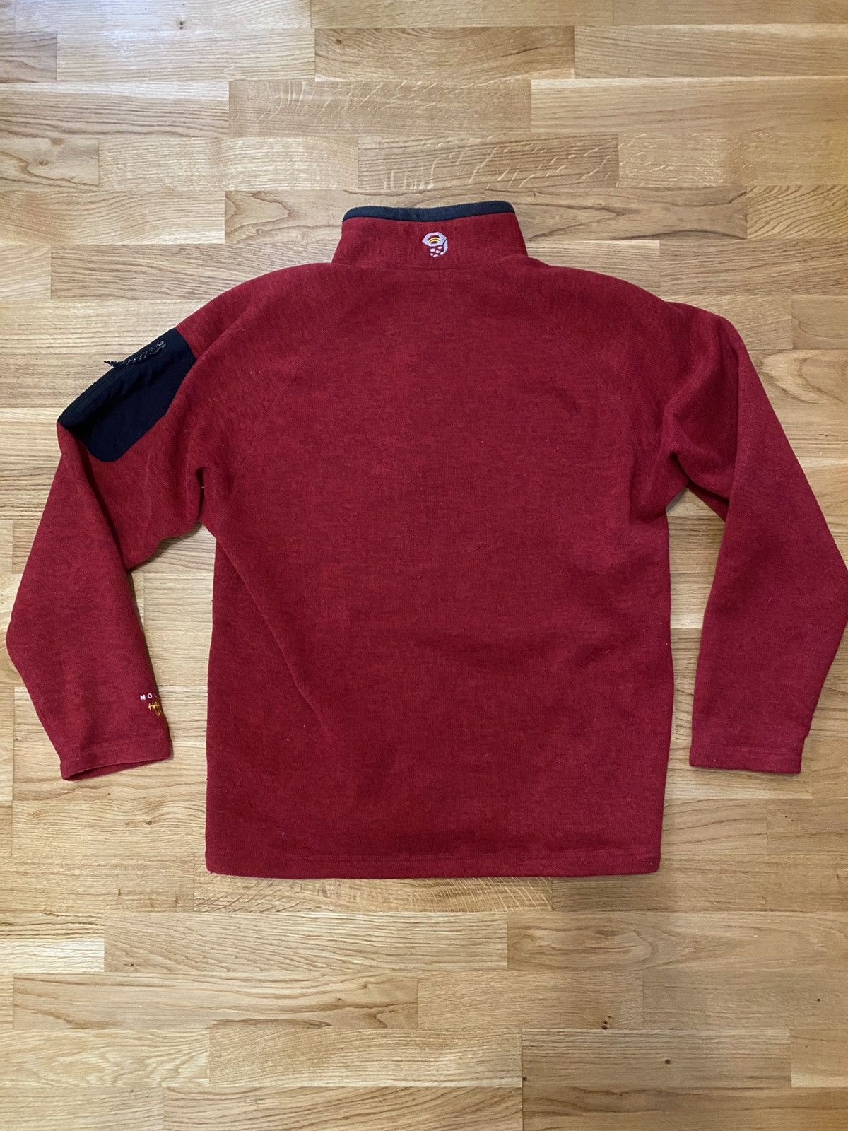 Mountain Hardwear Mountain Hardwear Polartec Vintage 1/4 Zip Fleece Mens L Red Size US L / EU 52-54 / 3 - 5 Thumbnail