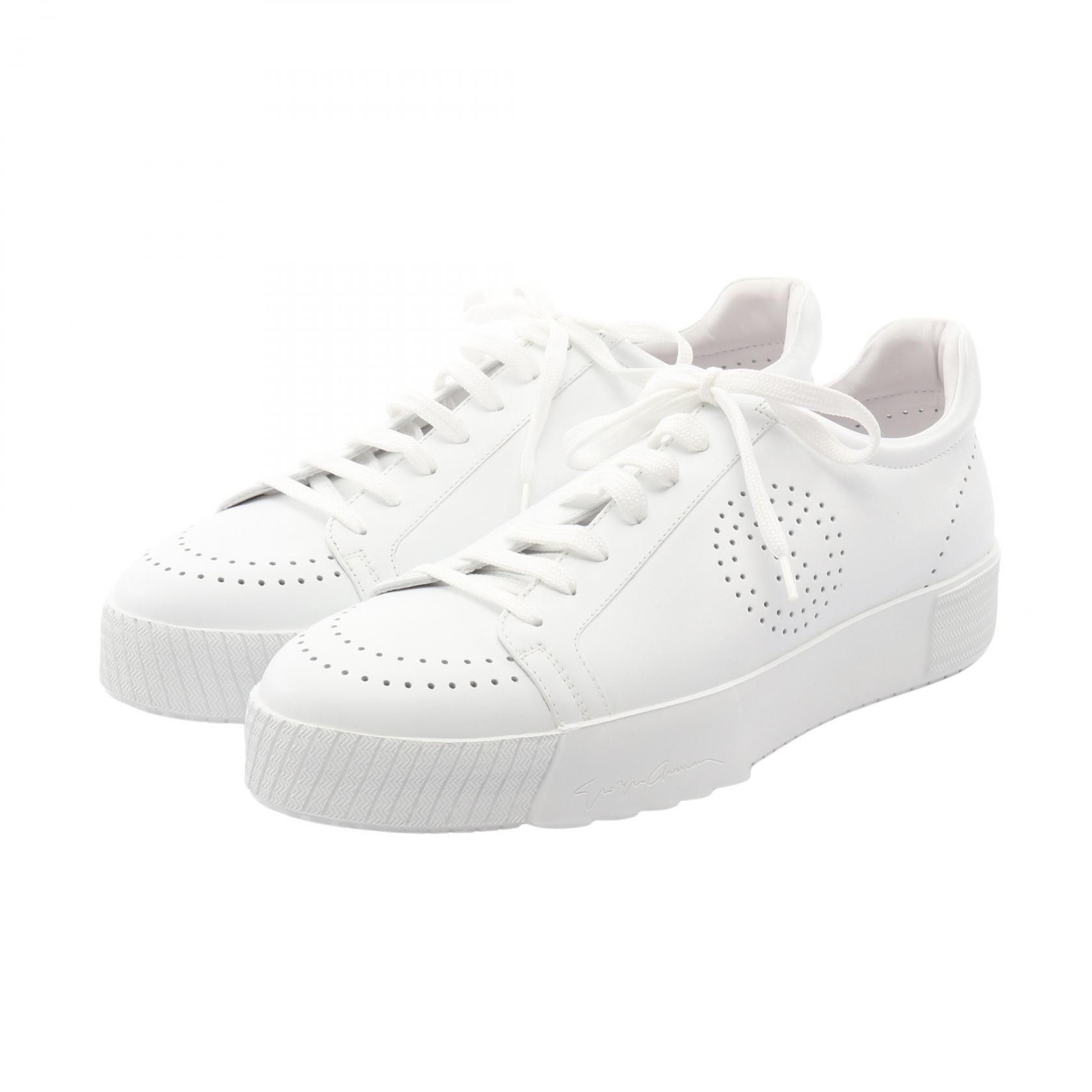 Giorgio Armani Giorgio Armani Giorgio Armani Leather Sneakers Leather Shoes DUTY FREE for USA Size ONE SIZE - 1 Thumbnail