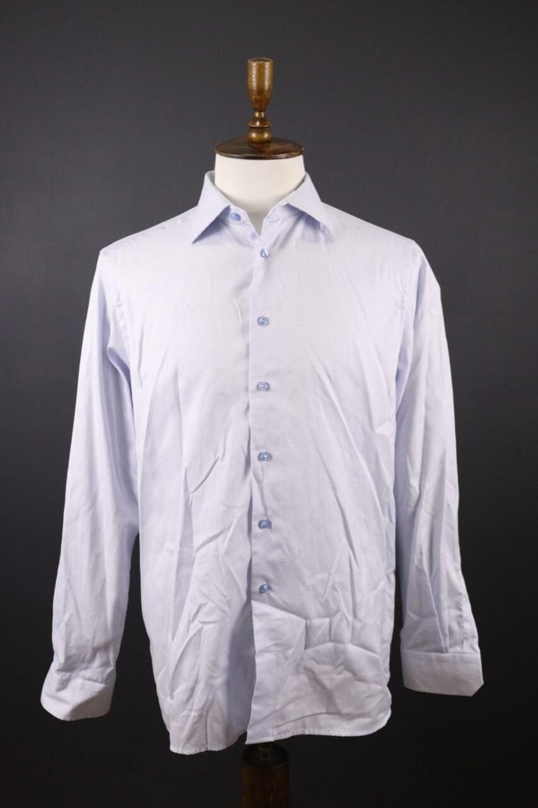 Eton Eton Contemporary Luxury Blue Button Down Shirt Size 42 / 16 Size US M / EU 48-50 / 2 - 1 Thumbnail