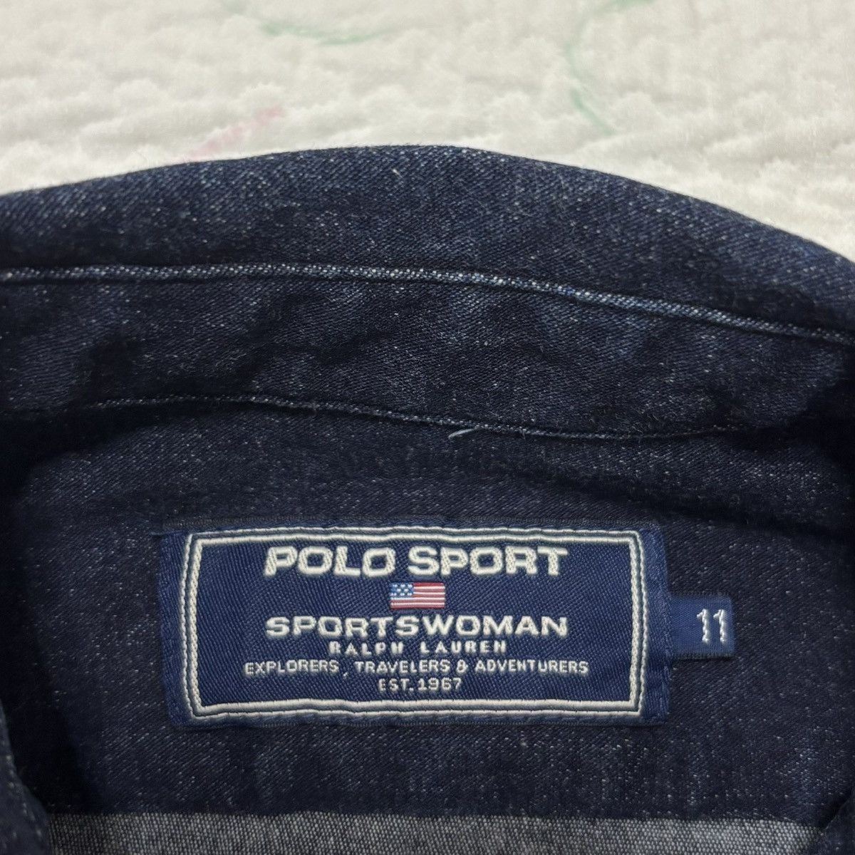 Polo Ralph Lauren Polo Ralph Lauren Sleeveless Denim Shirt Size M / US 6-8 / IT 42-44 - 5 Thumbnail