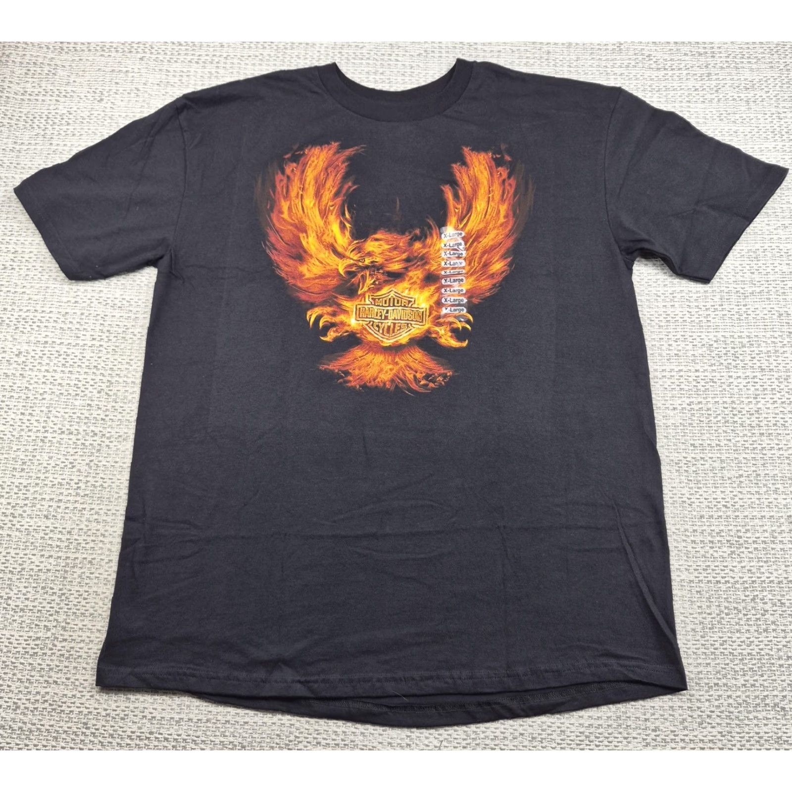 Harley Davidson Harley-Davidson Prescott Shirt Mens XL Black Short Sleeve T-Shirt Graphic Print Front Back Grand Canyon Biker Logo Size US XL / EU 56 / 4 - 3 Thumbnail