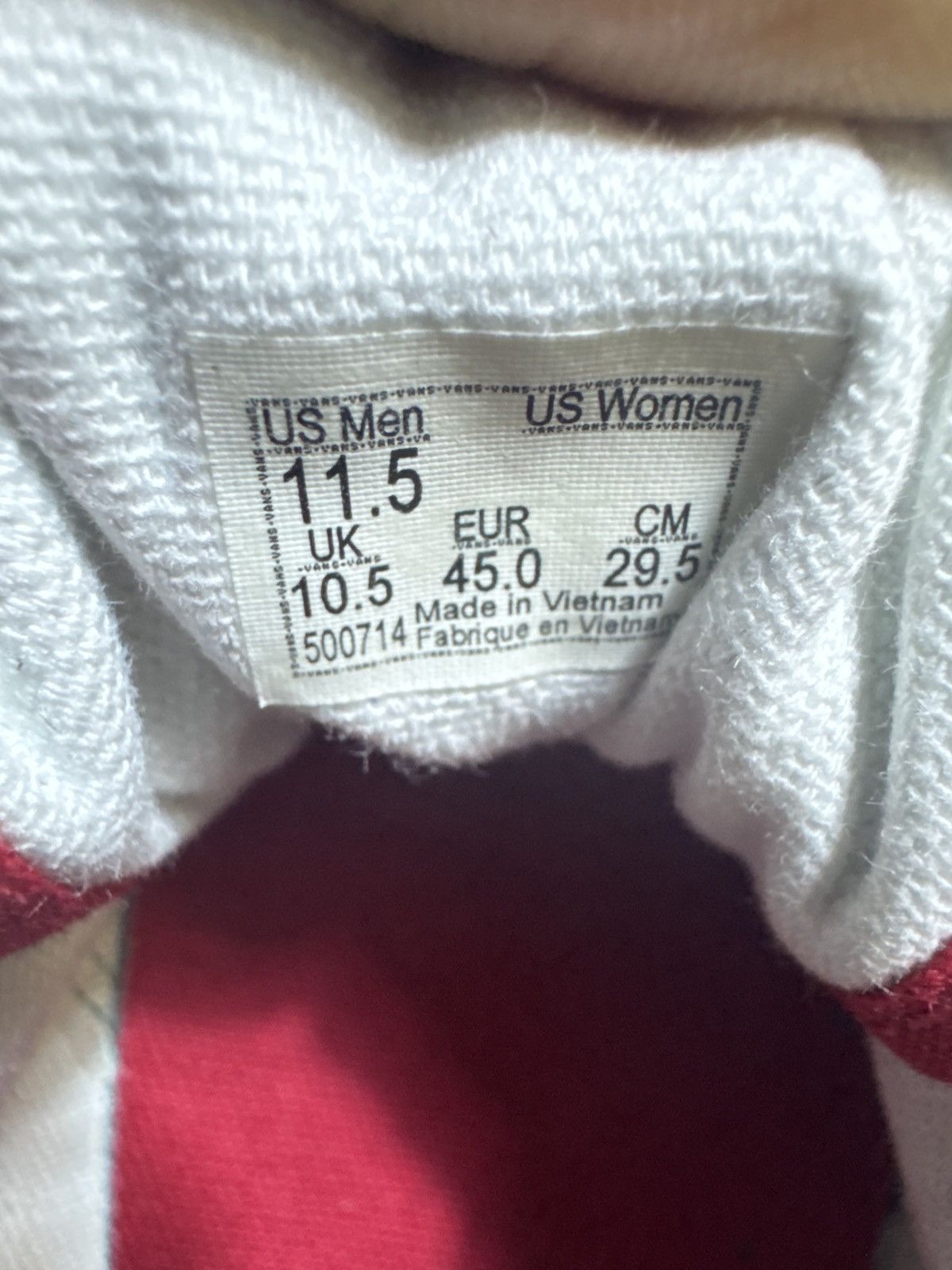 Vans Yacht Club Vans Size US 11.5 / EU 44-45 - 6 Thumbnail