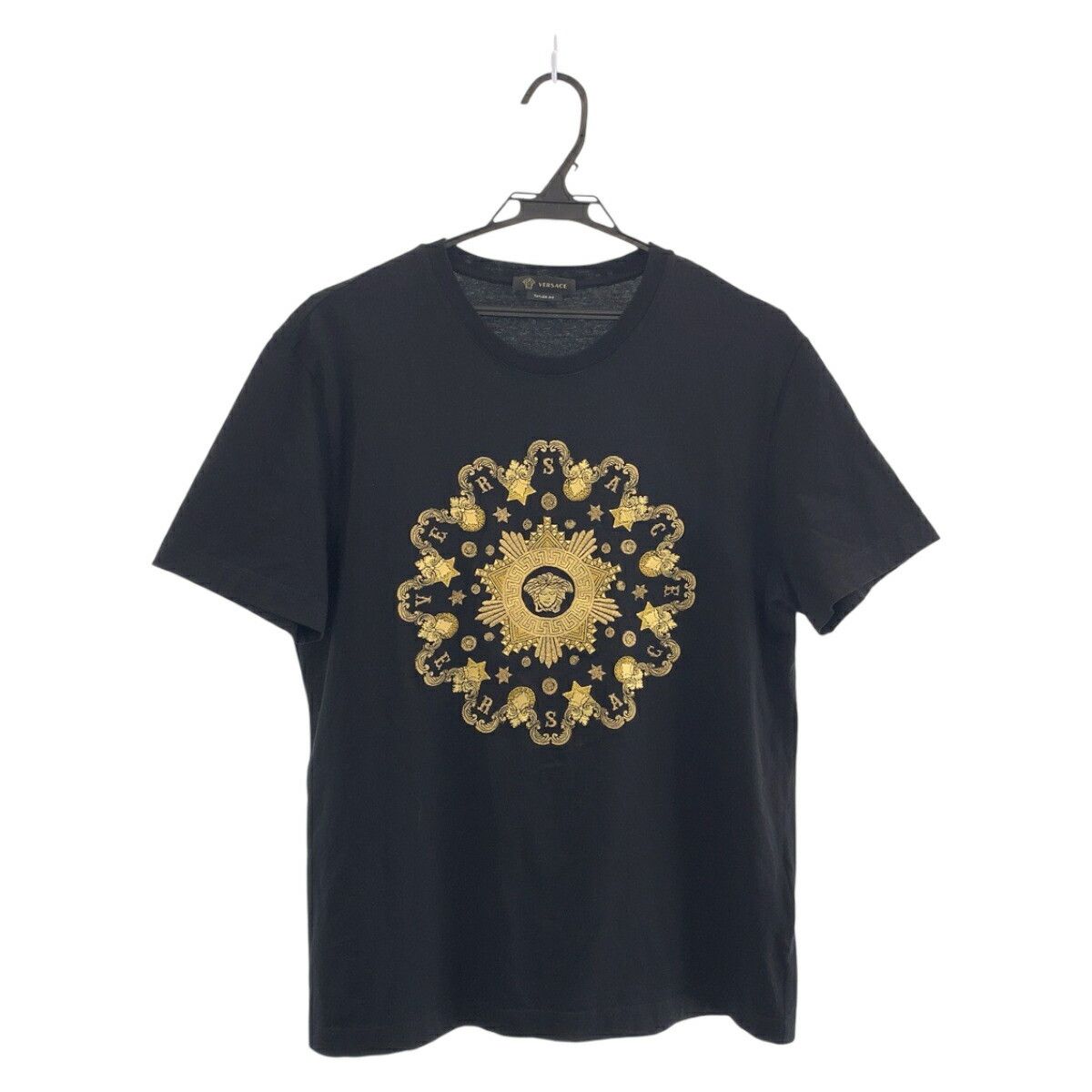 Versace Versace Gianni Versace Medusa Embroidery Cotton T-shirt Cotton T-Shirts DUTY FREE for USA Size ONE SIZE - 1 Thumbnail