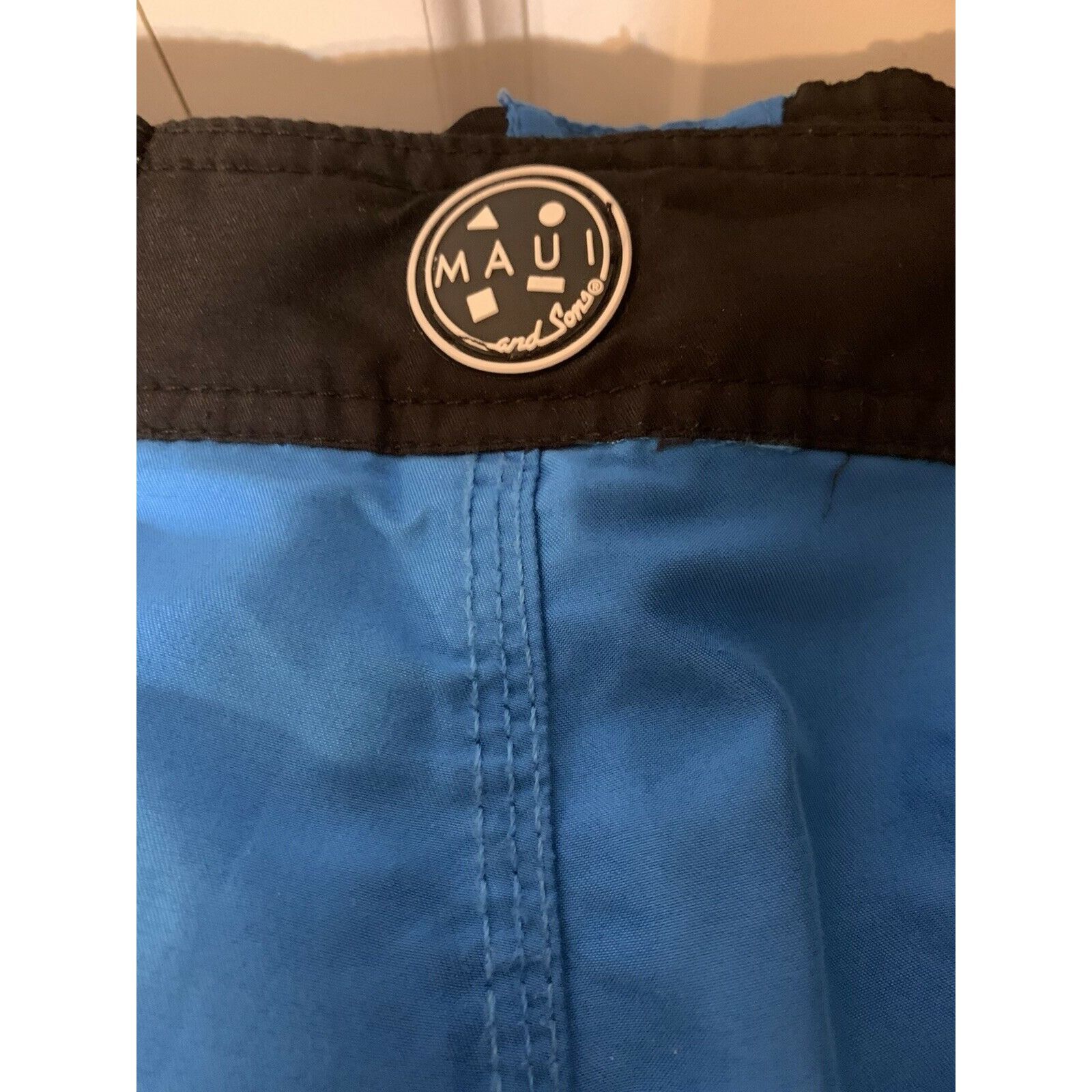 Maui and Sons Retro 80s 90s Maui And Sons Spell Out Board Shorts Men’s Siz Size US 38 / EU 54 - 5 Thumbnail