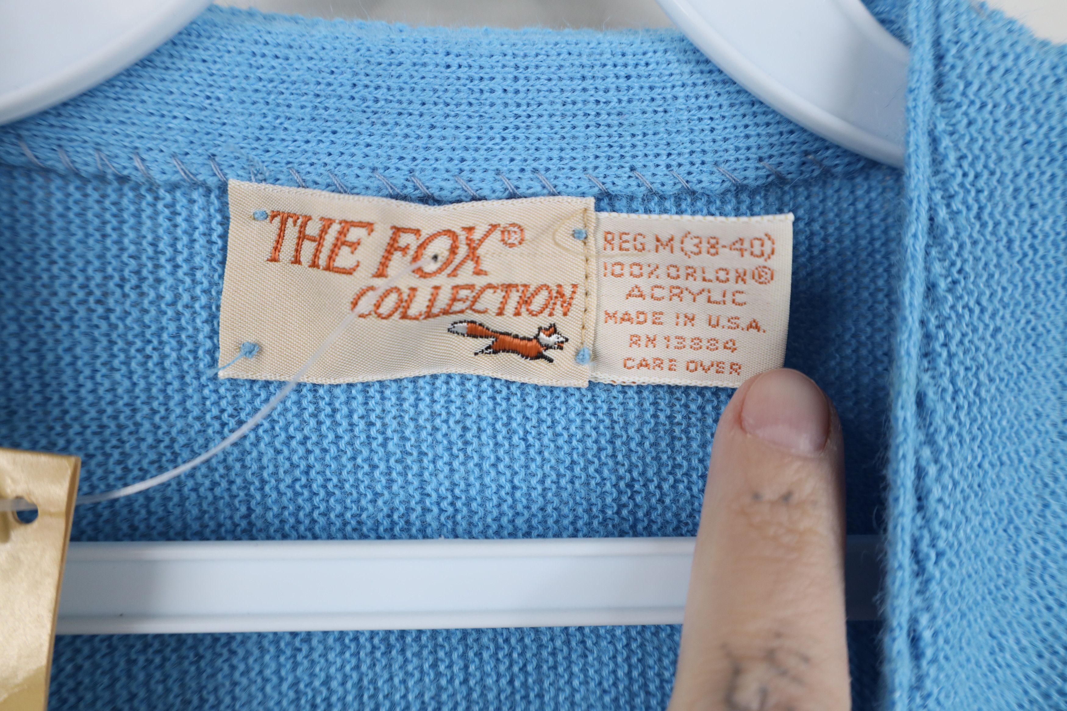 Vintage Deadstock Vintage 70s Streetwear Cardigan Sweater USA Size US M / EU 48-50 / 2 - 8 Thumbnail