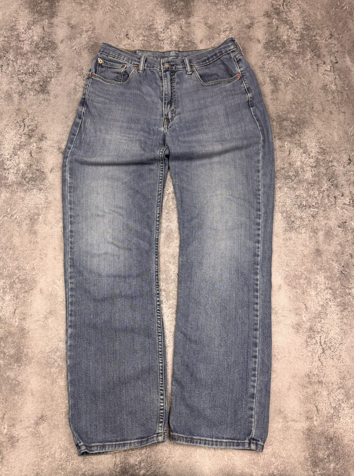 Levi's Levi’s 501 Men Straight Fit Jeans Light Blue Denim Size W33 Size US 33 - 4 Thumbnail