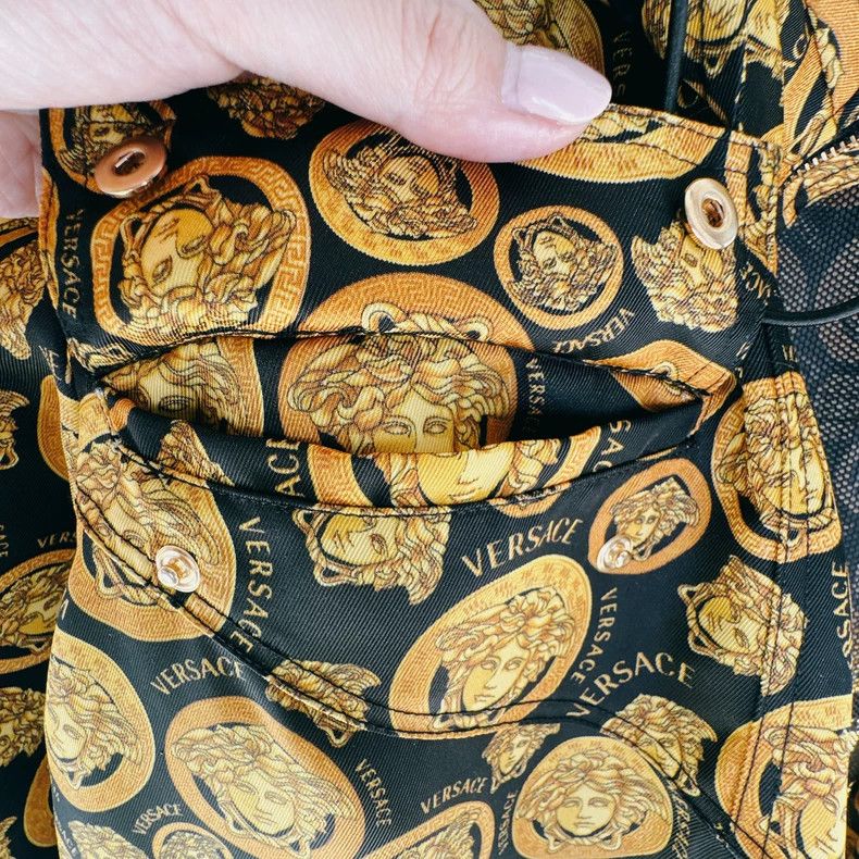 Versace Versace Trench coat jacket Size US L / EU 52-54 / 3 - 4 Thumbnail