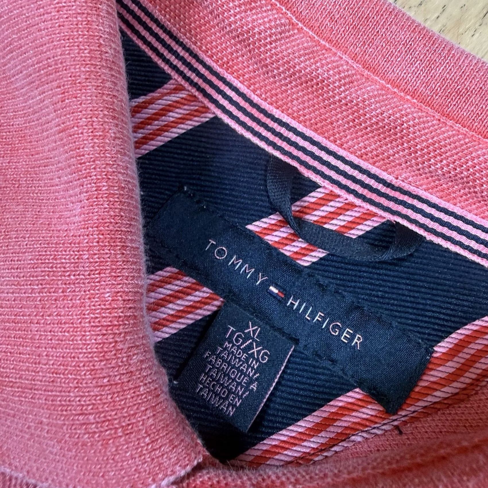 Tommy Hilfiger Vintage Tommy Hilfiger NYC Diamond Stitched Polo Shirt Mens XL Patchwork Size US XL / EU 56 / 4 - 5 Thumbnail