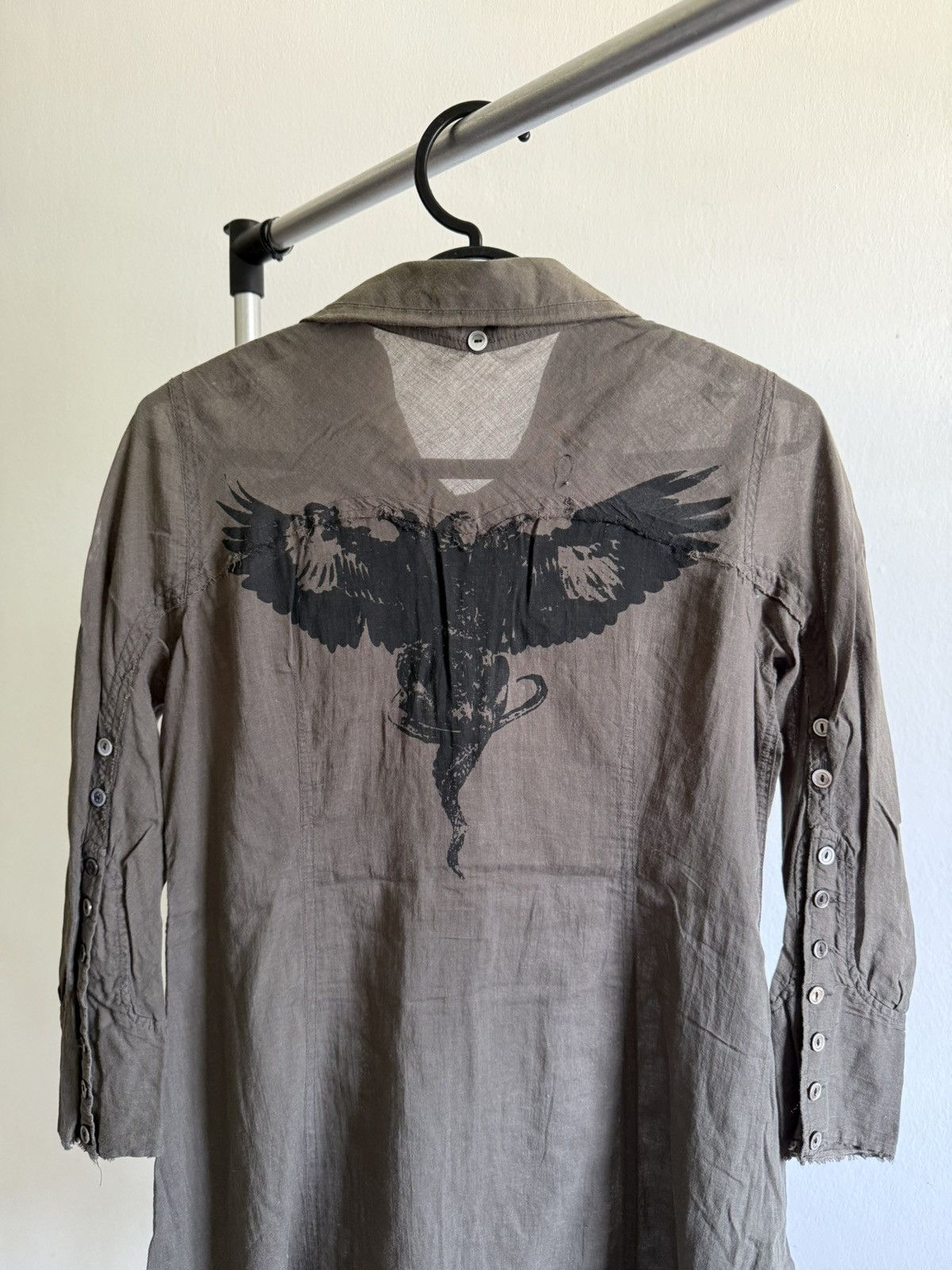 Le Grande Bleu (L.G.B.) 2000s L.G.B G/dress Griffin gothic shirt Size XS / US 0-2 / IT 36-38 - 2 Thumbnail