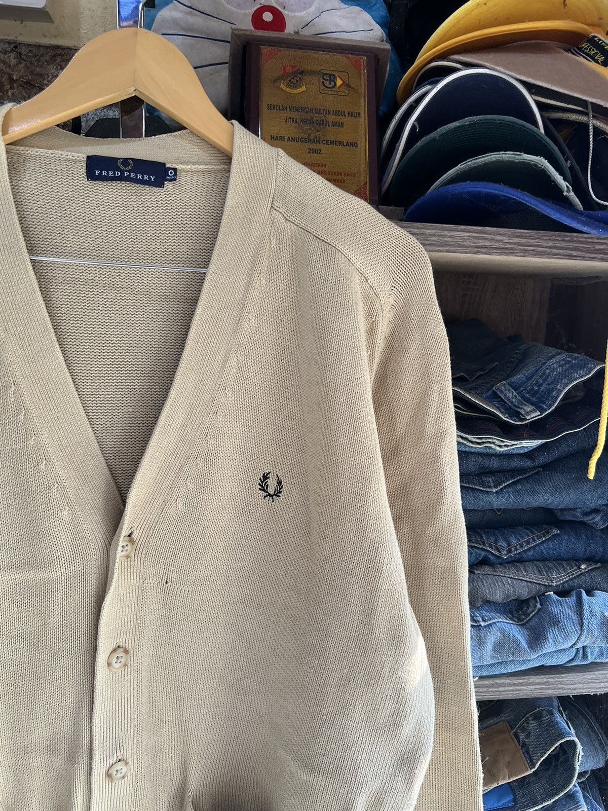 Fred Perry 🔥Fred Perry Knit Cardigan Size US XL / EU 56 / 4 - 5 Thumbnail
