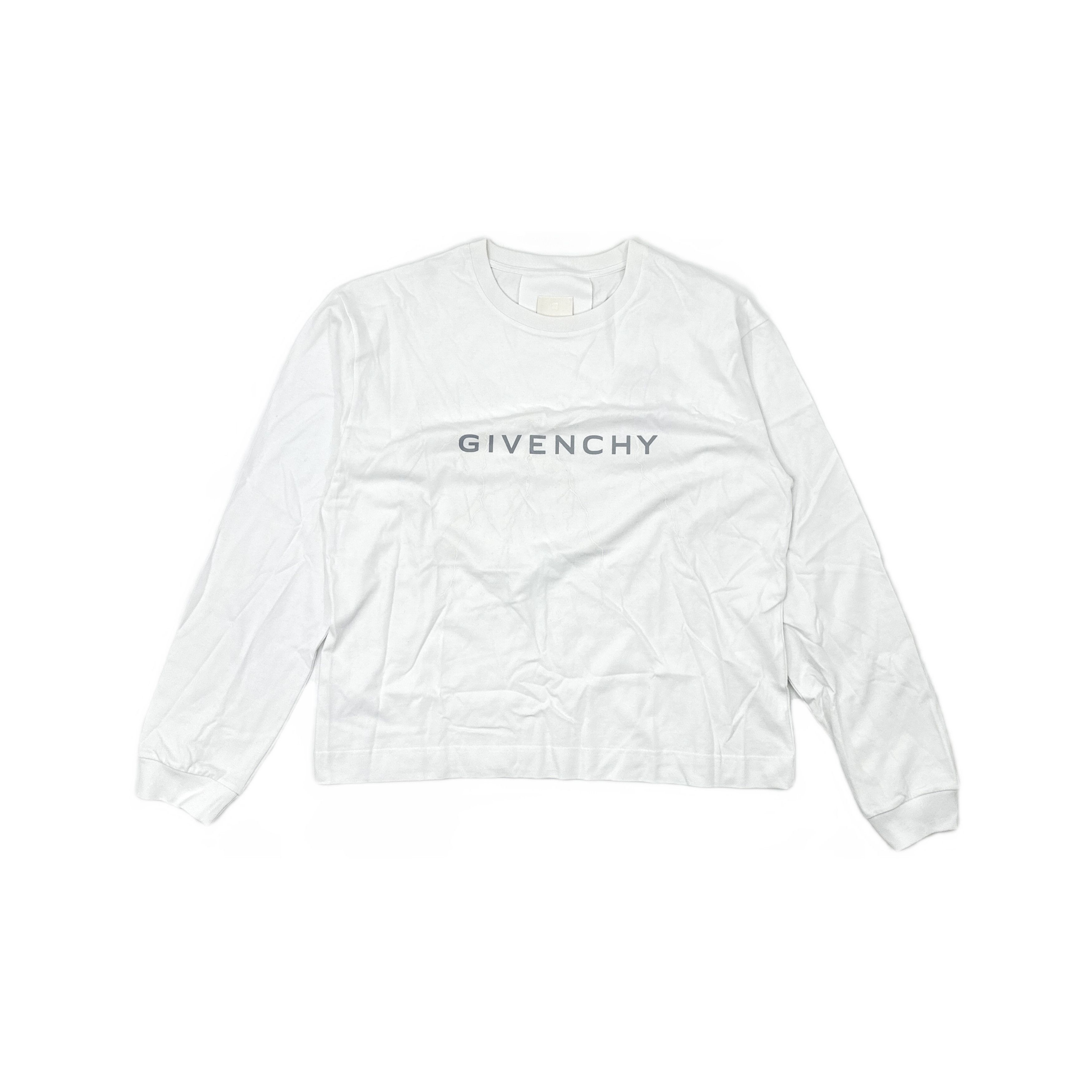Givenchy Givenchy Logo Long Sleeve T-Shirt XL Size US XL / EU 56 / 4 - 1 Thumbnail