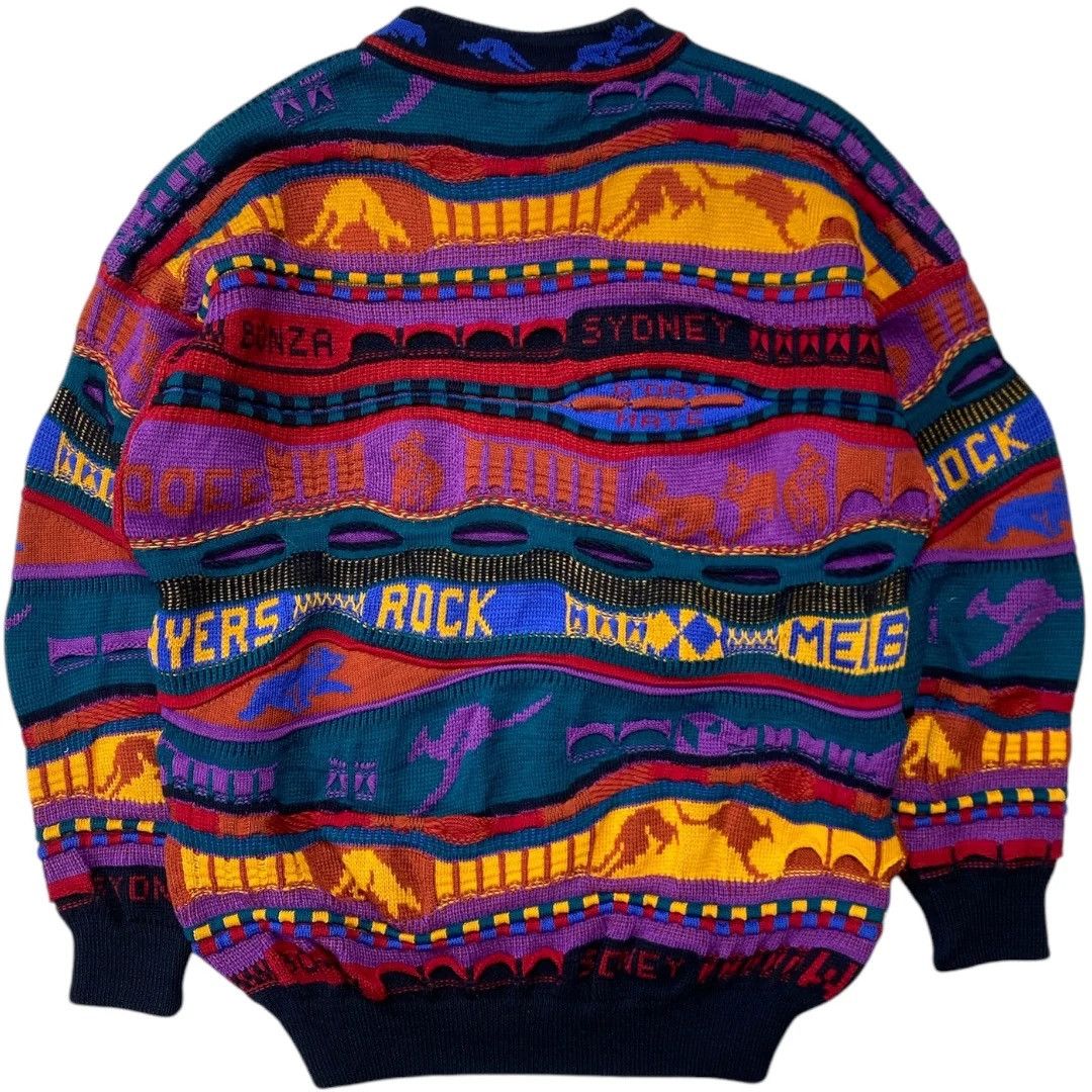 Coogi × Vintage Vintage 90s Coogi 3D Knitwear Sweater Size US L / EU 52-54 / 3 - 4 Thumbnail