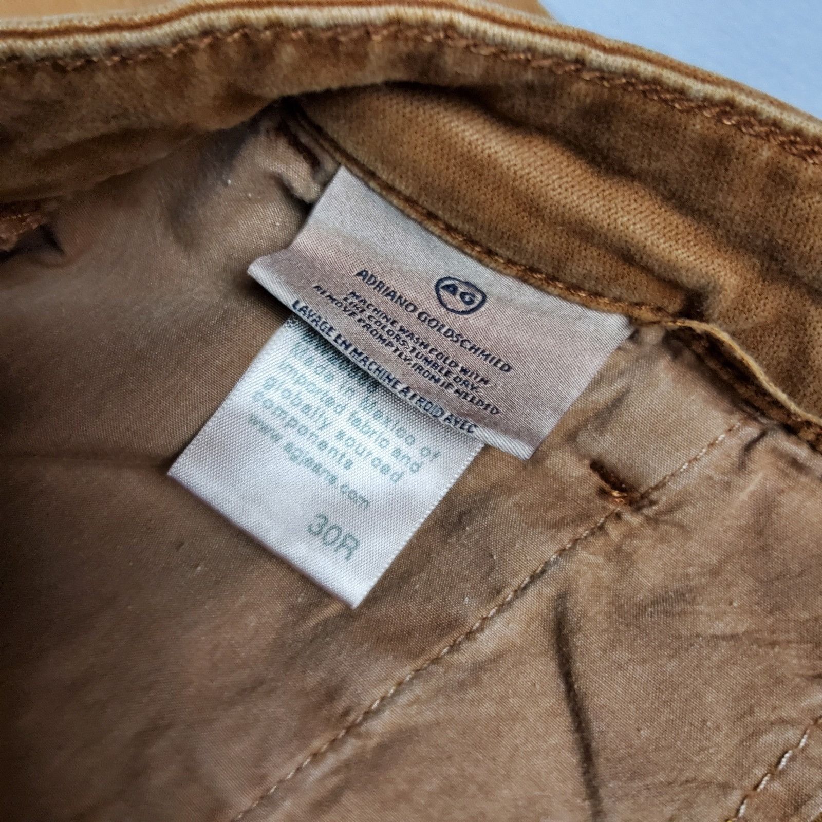 AG Adriano Goldschmied AG Adriano Goldschmied The Caden Size 30R Chino Pants Size US 30 / EU 46 - 3 Thumbnail