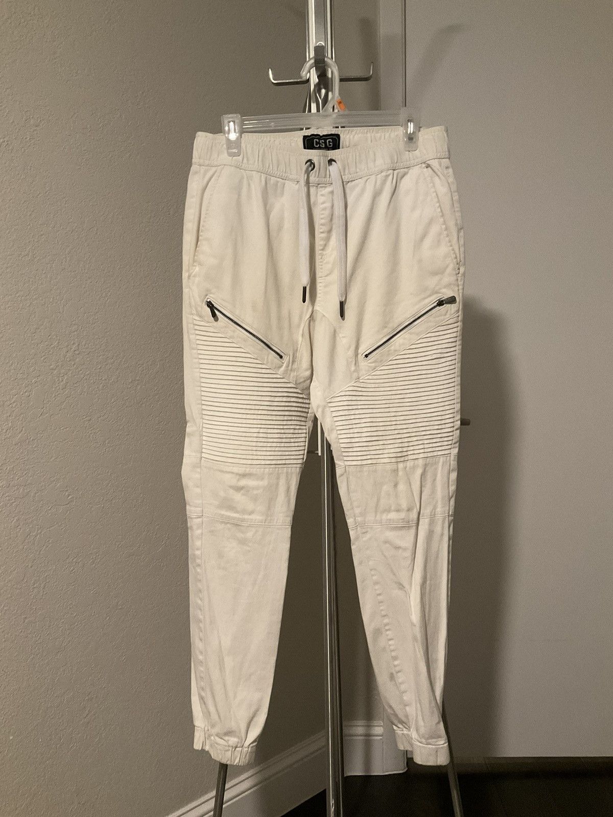 Champs Sport × Japanese Brand White Pants Streetwear Size US 39 - 1 Thumbnail