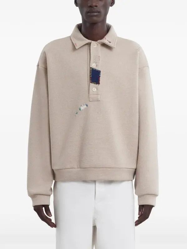 Marni o1w1db10526 T-Shirts in Beige Size US L / EU 52-54 / 3 - 3 Thumbnail