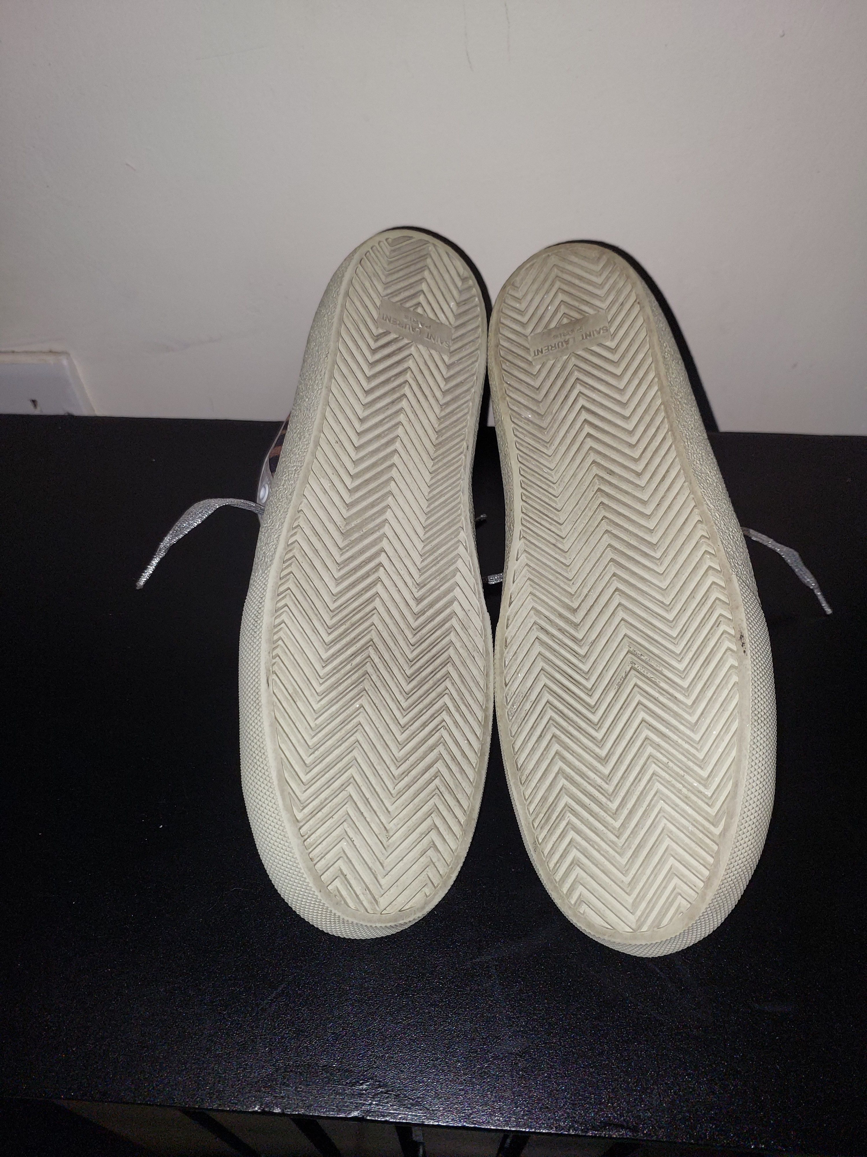 Saint Laurent Paris Hedi Surf Sound SL37 High Canvas sneakers Size US 7 / EU 40 - 6 Thumbnail