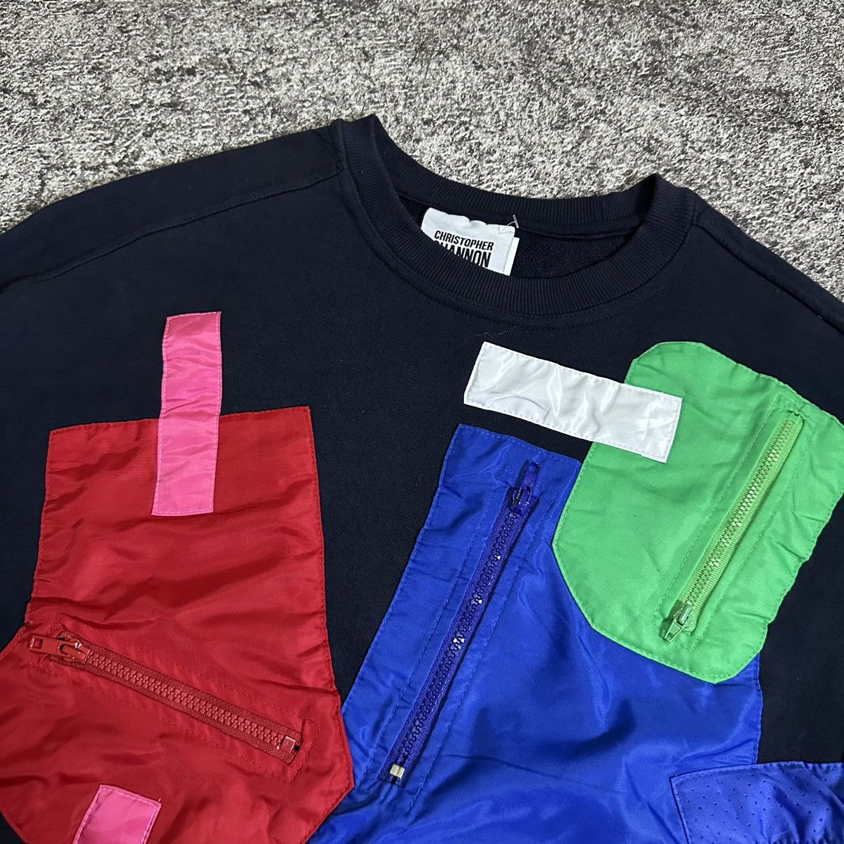 Christopher Shannon Rare Christopher Shannon Multi Pocket Crewneck Size US L / EU 52-54 / 3 - 2 Thumbnail