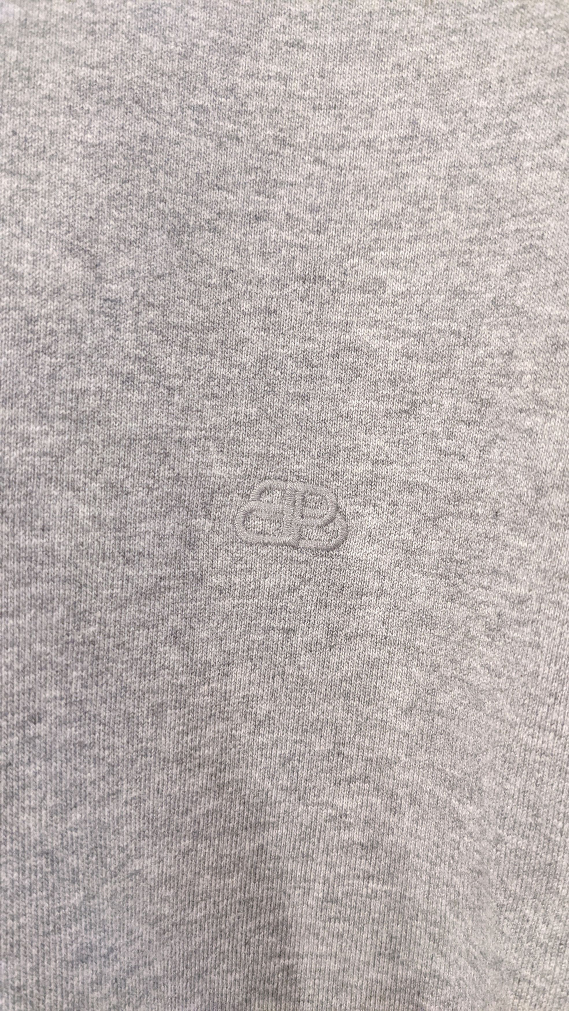 Balenciaga Balenciaga Grey Cropped Hoodie Size US XL / EU 56 / 4 - 2 Thumbnail