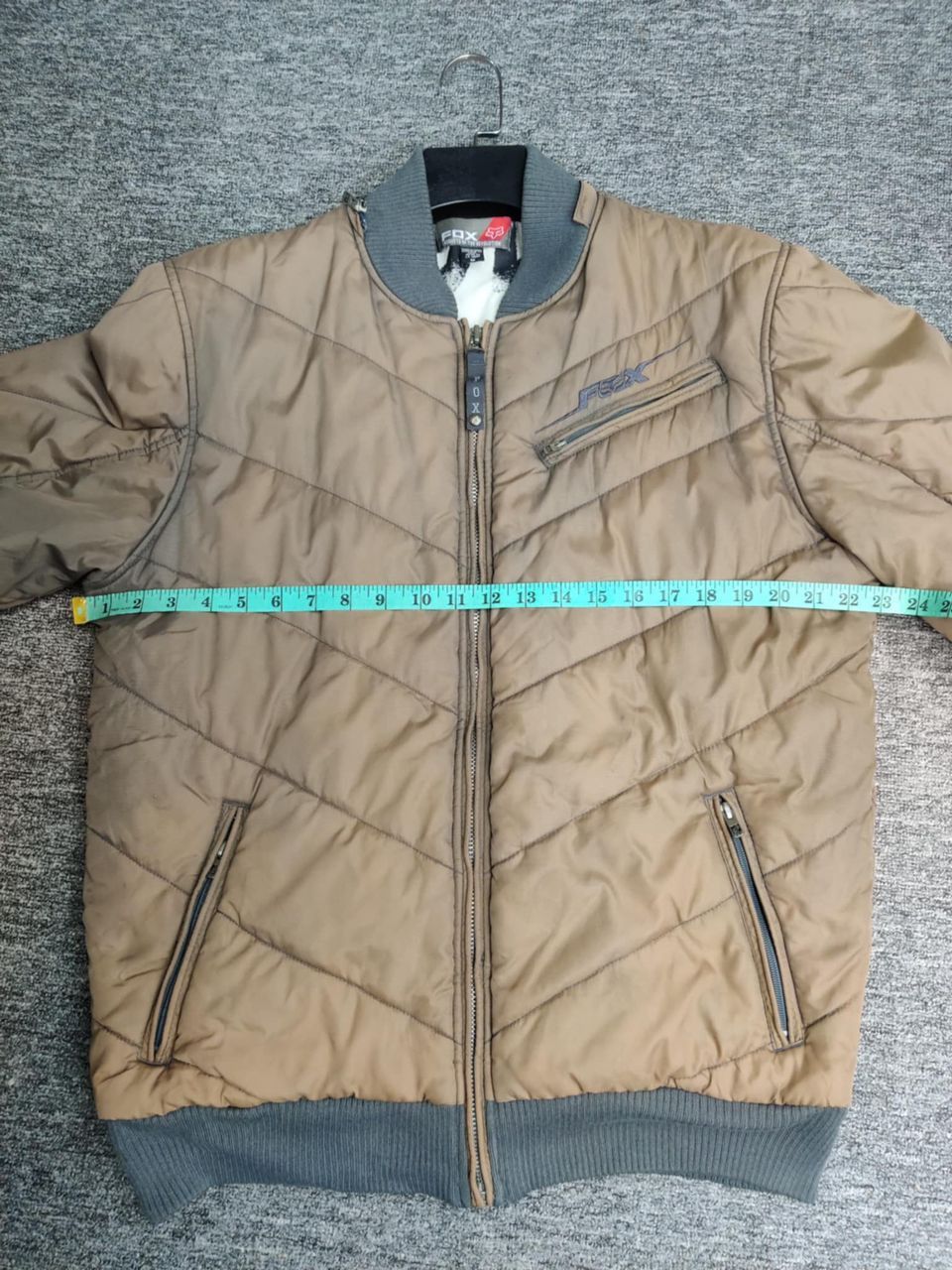 Fox Racing Vintage Fox Racing Sun Faded Quilted Bomber Jacket Size US M / EU 48-50 / 2 - 18 Thumbnail