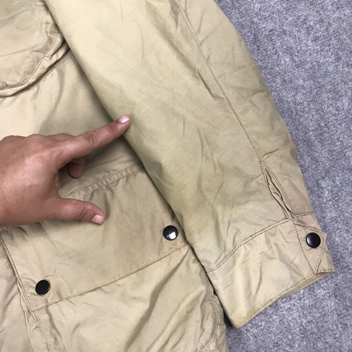 Denime × Japanese Brand DENIME PARKAS SHERPA JACKET HOODIES STYLE JACKET Size US M / EU 48-50 / 2 - 8 Thumbnail