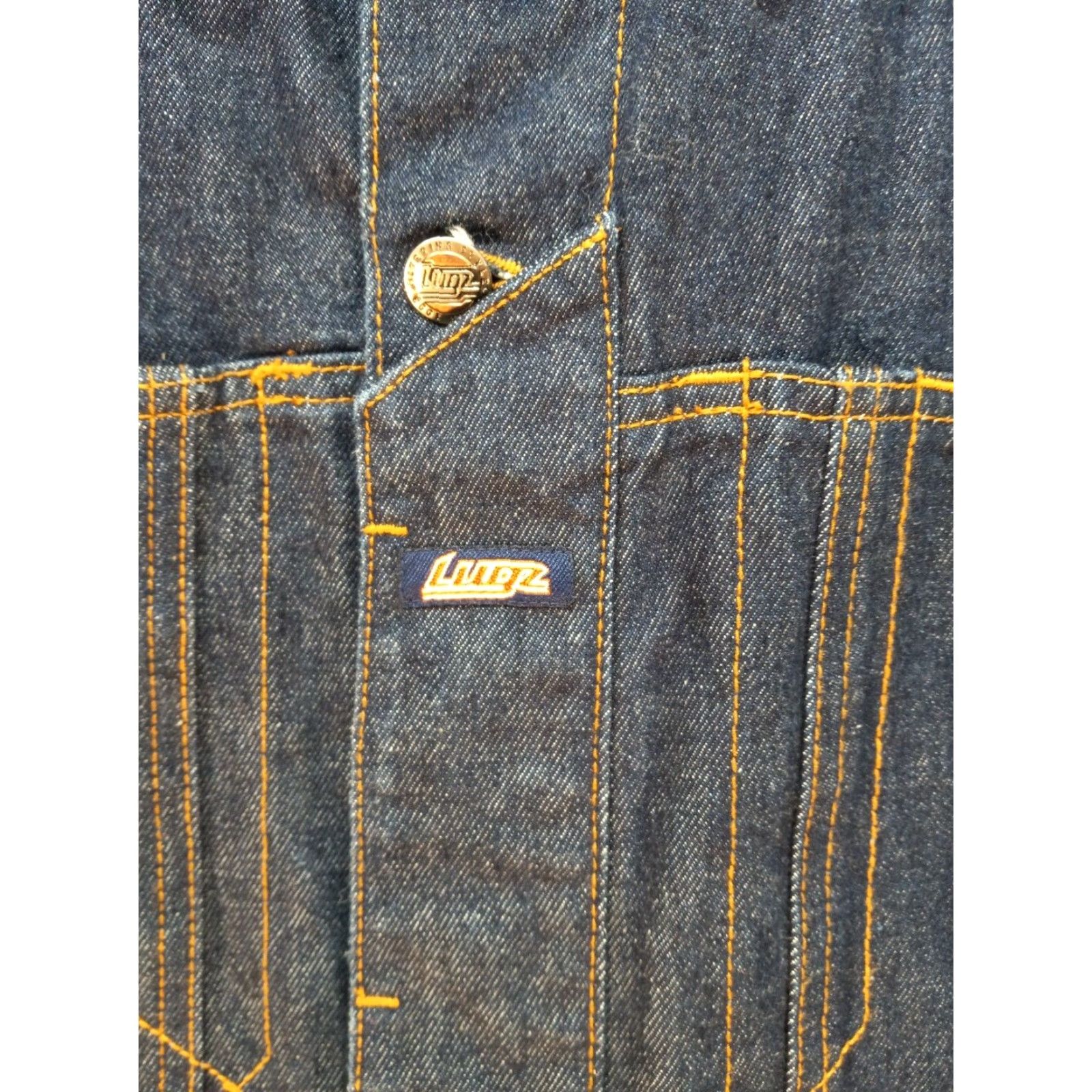 Lugz VINTAGE Lugz Denim Jacket Men’s 2XL Jeans Blue Casual 90s Big & Tall Jacket Size US 39 - 2 Thumbnail
