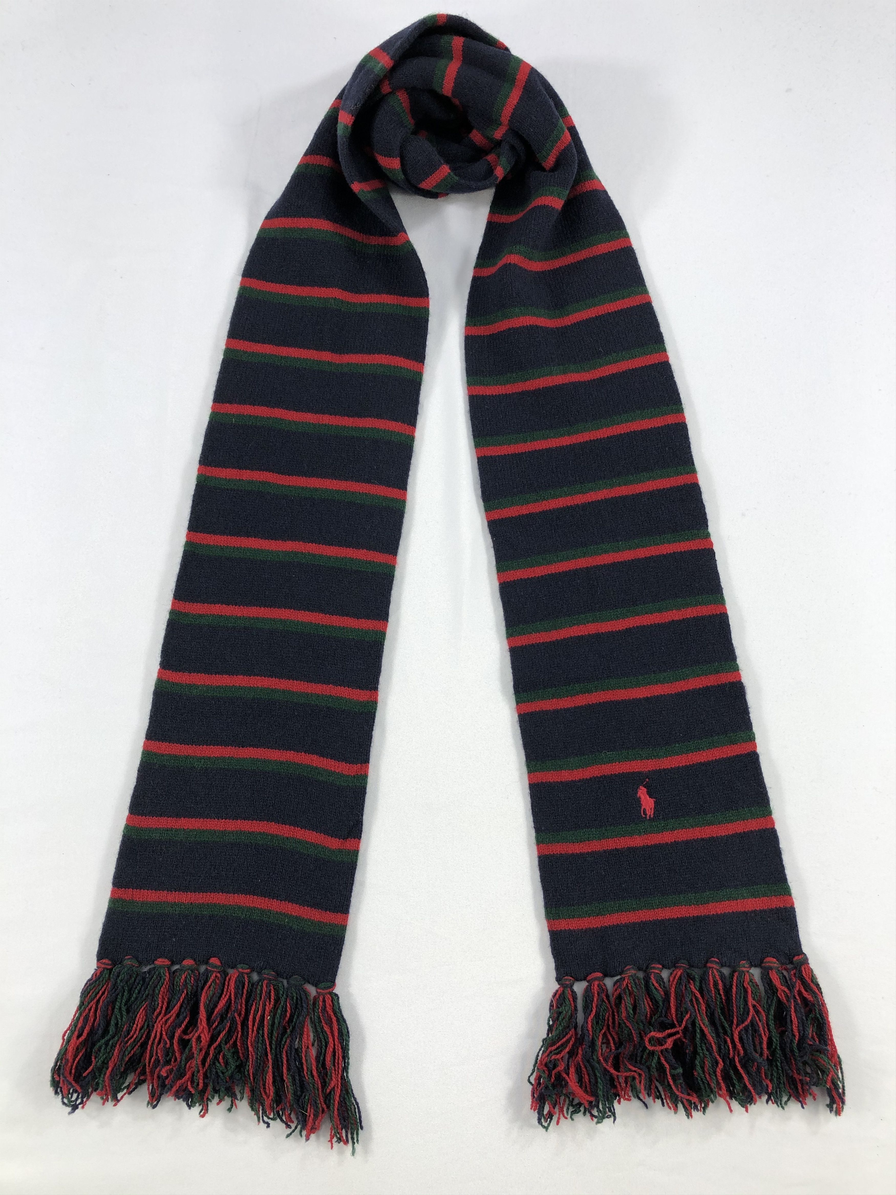 Polo Ralph Lauren Vintage Polo Ralph Lauren Scarf/Muffler/Neckwear MF1780 Size ONE SIZE - 1 Thumbnail