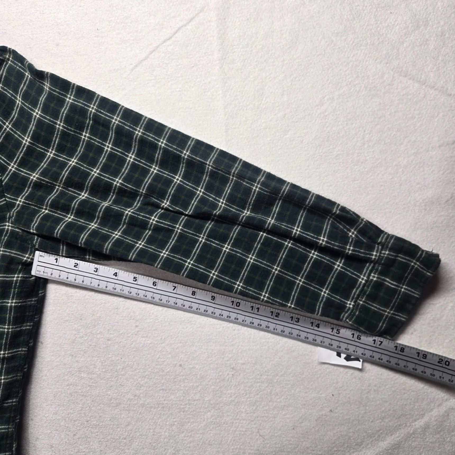 Vintage Saddlebred Shirt Button-Up Plaid Blue Check Brown Cotton Adult Men's XL Fall Winter Casual Classic Size US XL / EU 56 / 4 - 6 Thumbnail