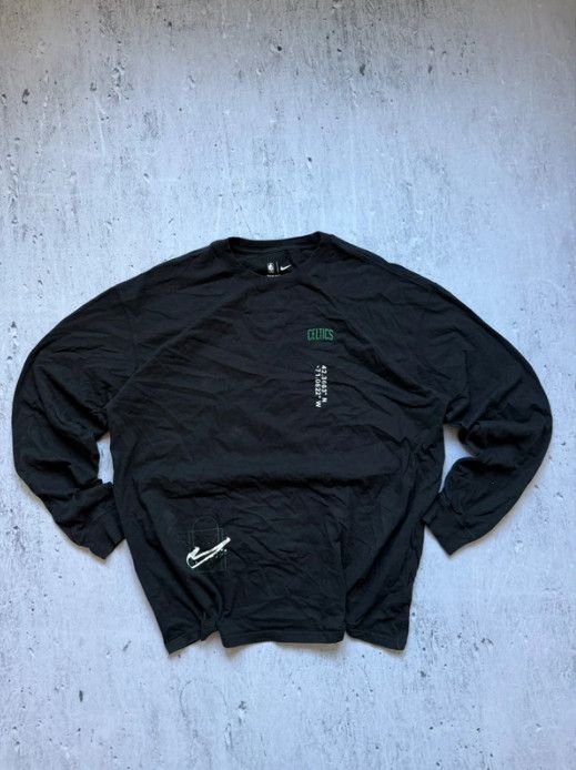 Nike Nike NBA Boston Celtics Longsleeve Black Graphic Basketball Size US L / EU 52-54 / 3 - 2 Thumbnail