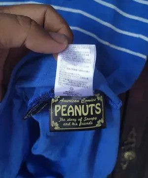 Peanuts Blue Standard x Peanuts "American Comic Strip" Snoopy Size US S / EU 44-46 / 1 - 5 Thumbnail
