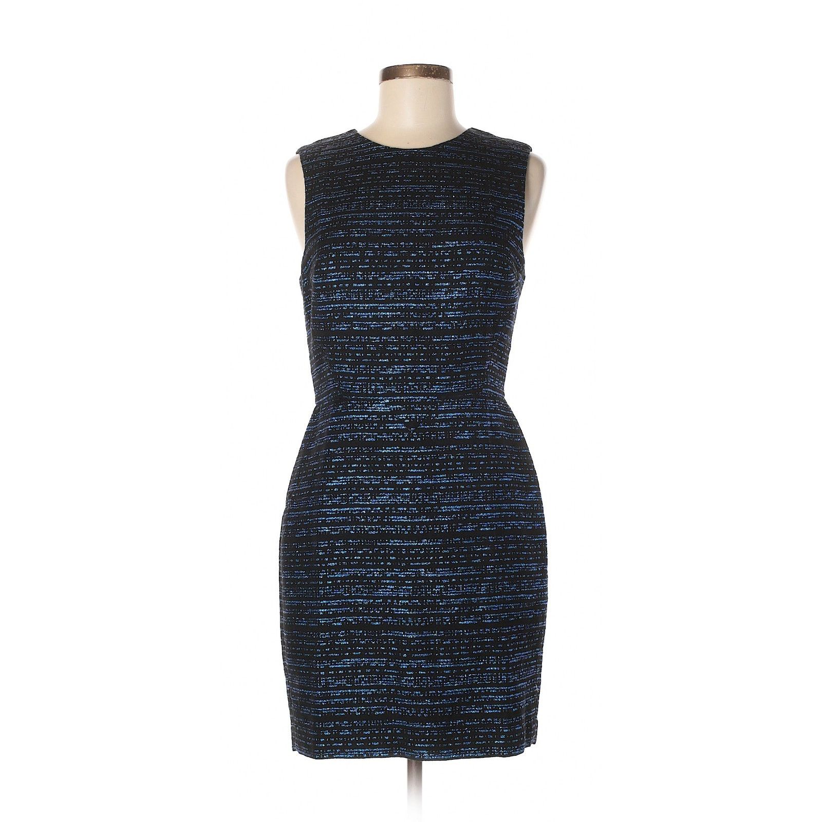 image of 3 1 Phillip Lim 3.1 Philip Lim Black & Blue Cocktail Dress NWOT Size 6, Women's