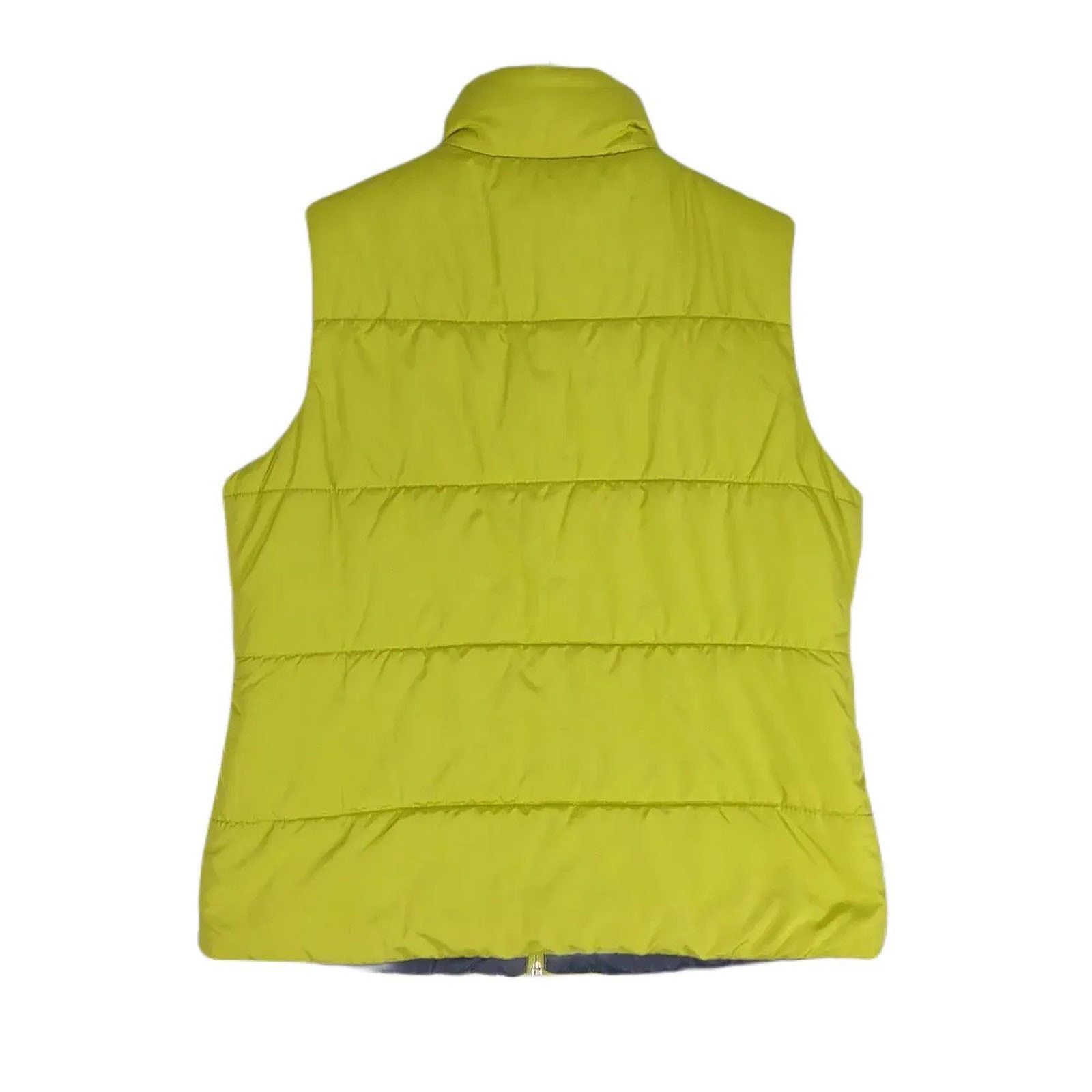 Other MADE FOR LIFE Green & Navy Puffer Vest, Full Zip Pockets Size M / US 6-8 / IT 42-44 - 3 Thumbnail