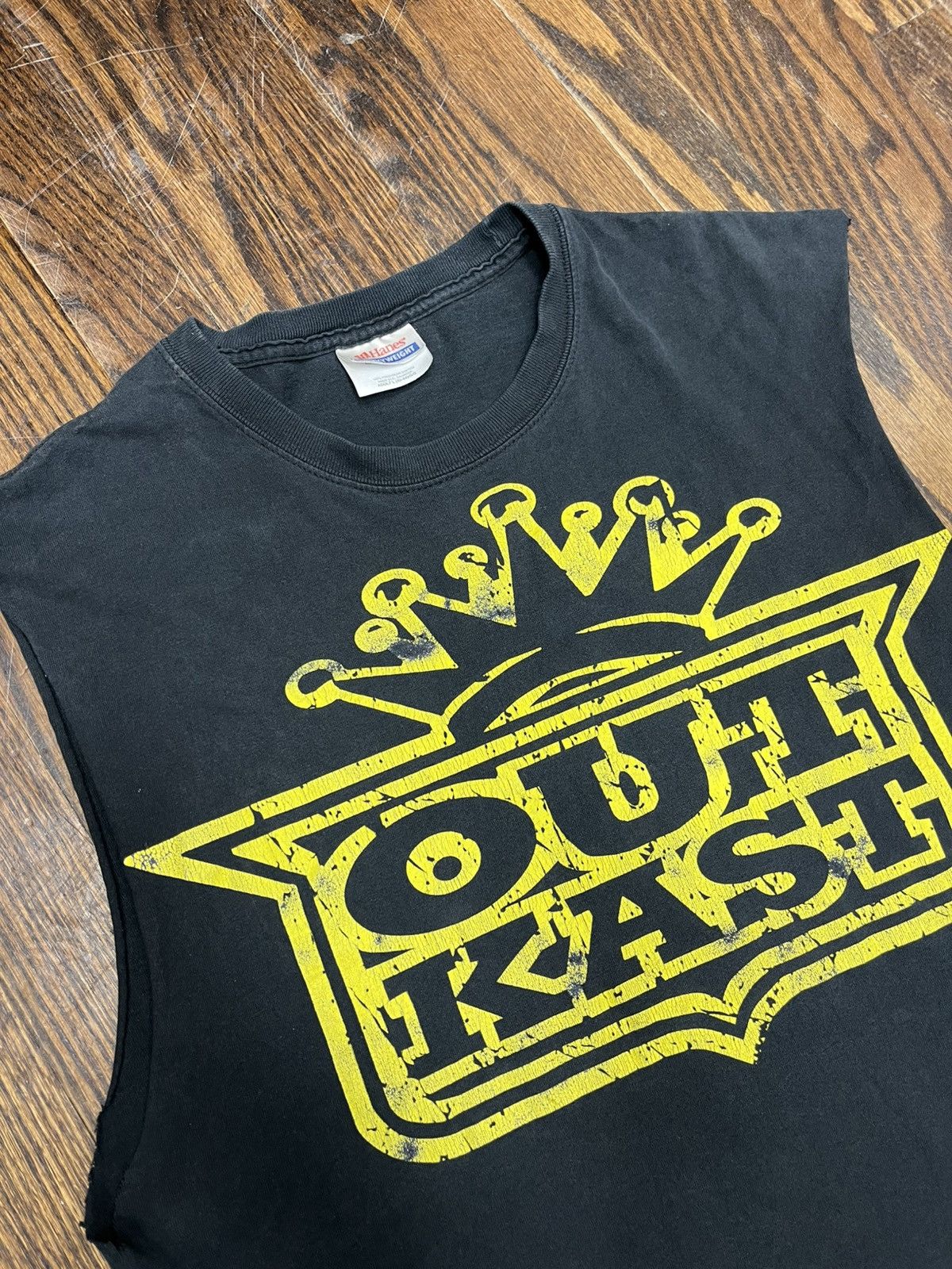 Vintage Vintage Outkast cut-off Tee Size L Size US L / EU 52-54 / 3 - 4 Thumbnail