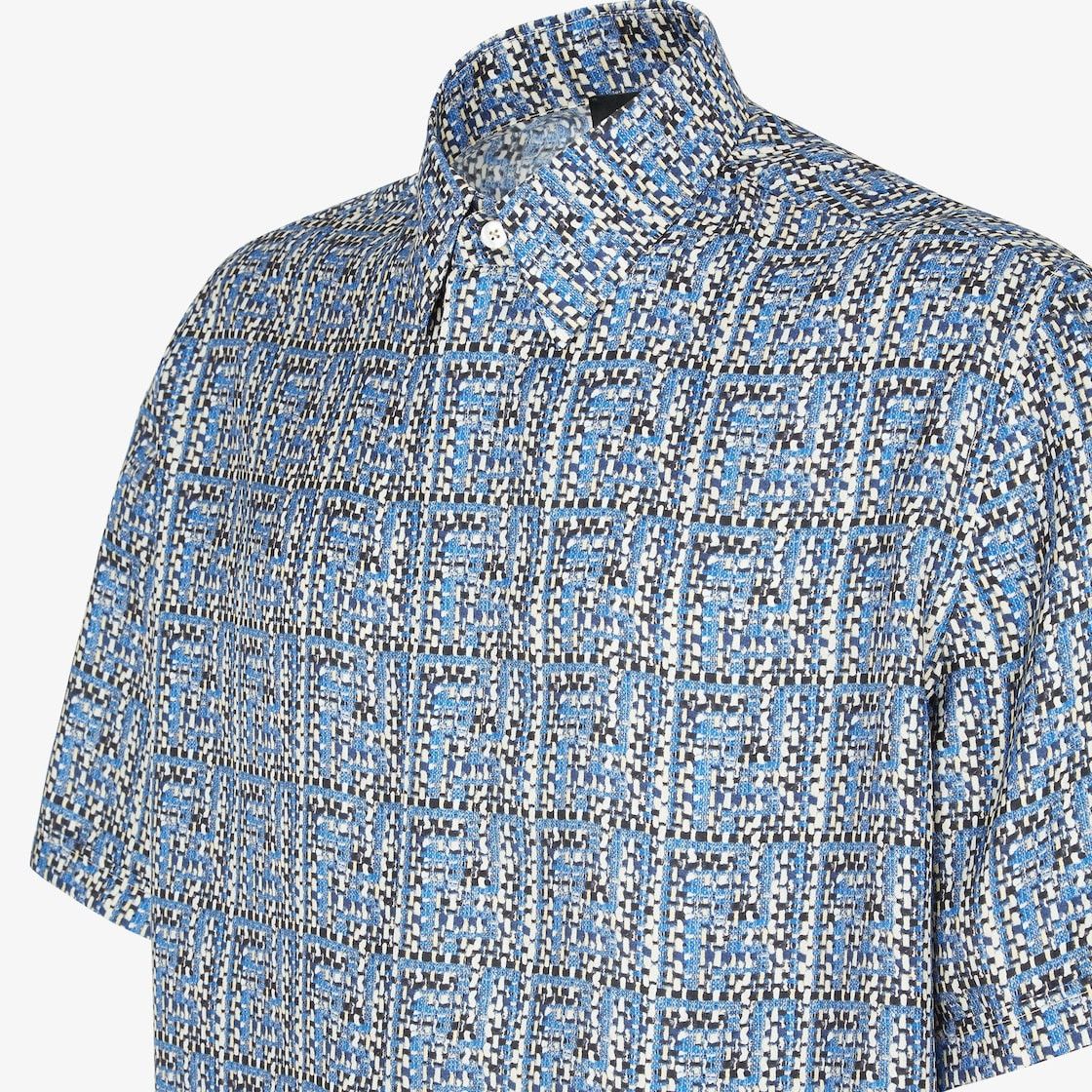 Fendi o1s1wg110525 Shirt in Blue Size US XS / EU 42 / 0 - 3 Thumbnail