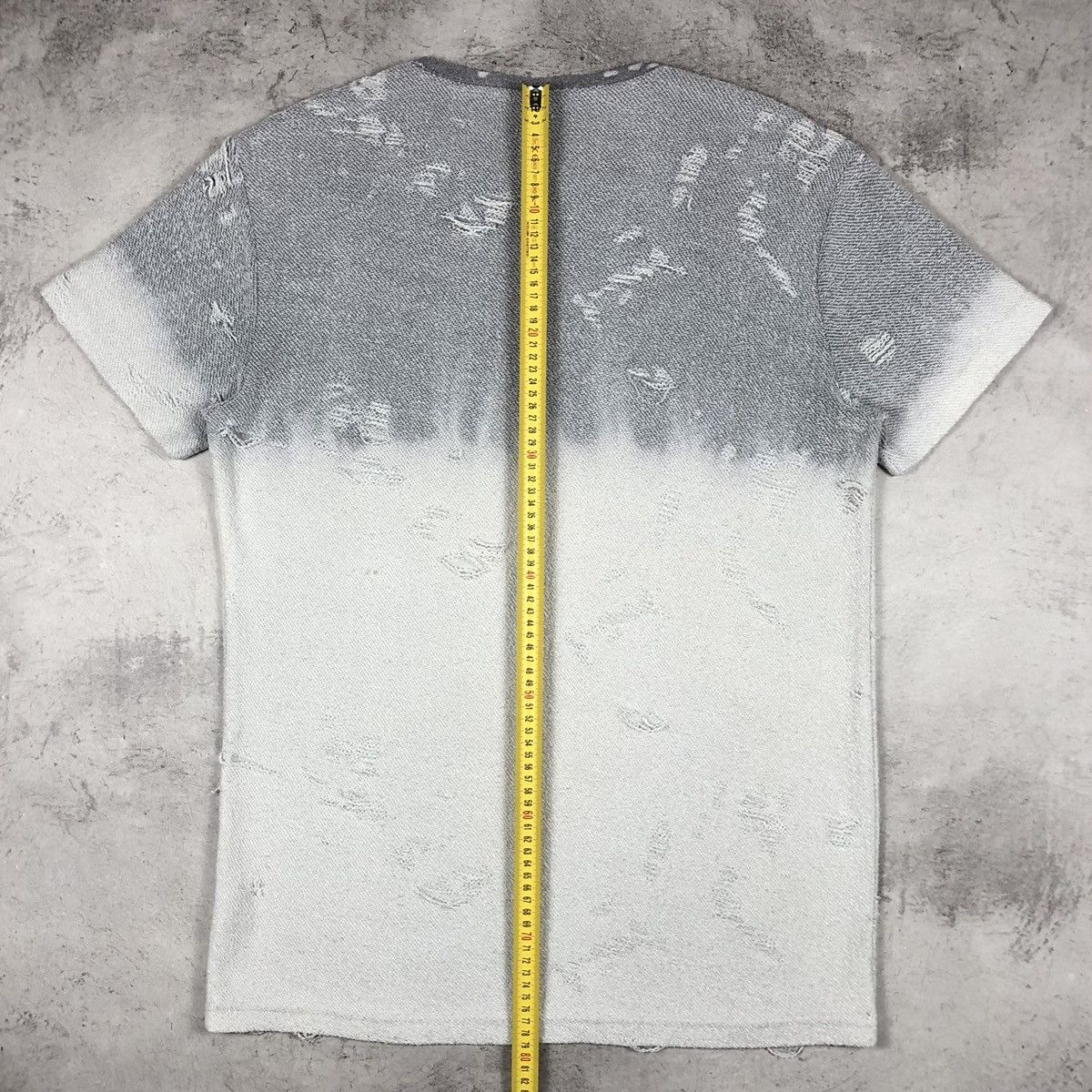 Drop Dead Drop Dead Ragged Destroyed Ombre Dip Dye Oliver Sykes Tee Size US L / EU 52-54 / 3 - 15 Thumbnail