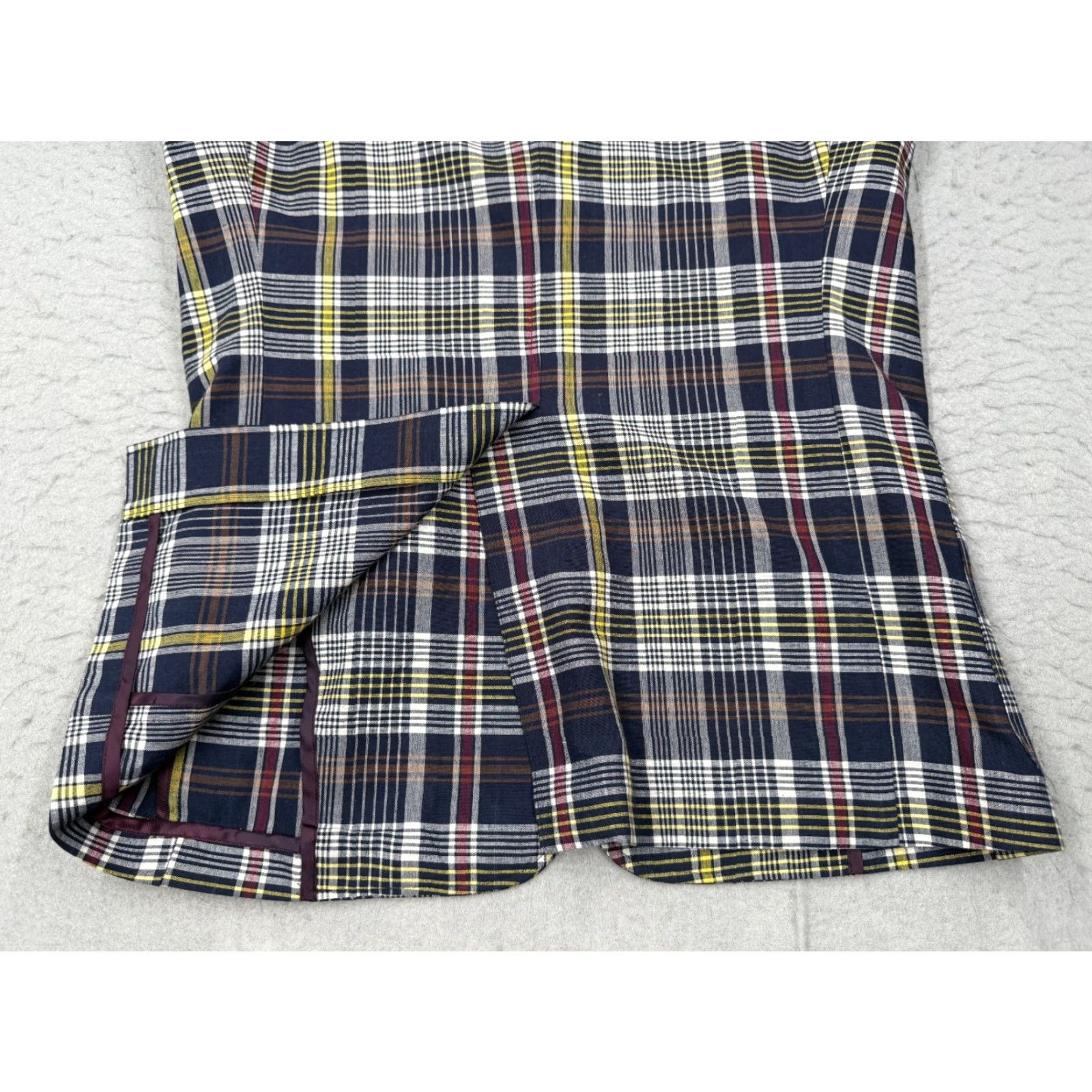 Polo Ralph Lauren Vintage Polo Ralph Lauren Sport Coat Jacket Men Small Blue Plaid Wool 3-Button Classic Size US S / EU 44-46 / 1 - 5 Thumbnail