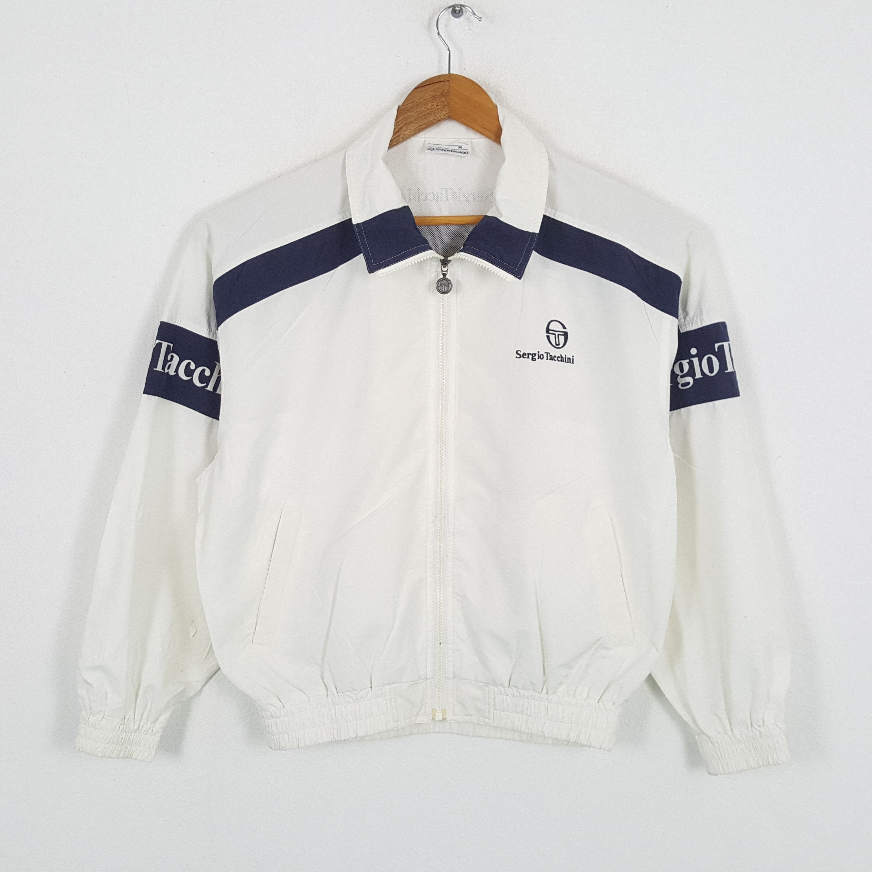 Sergio Tacchini × Vintage Vintage SERGIO TACHINI Sportswear Streetwear Style Jacket Size US L / EU 52-54 / 3 - 1 Thumbnail