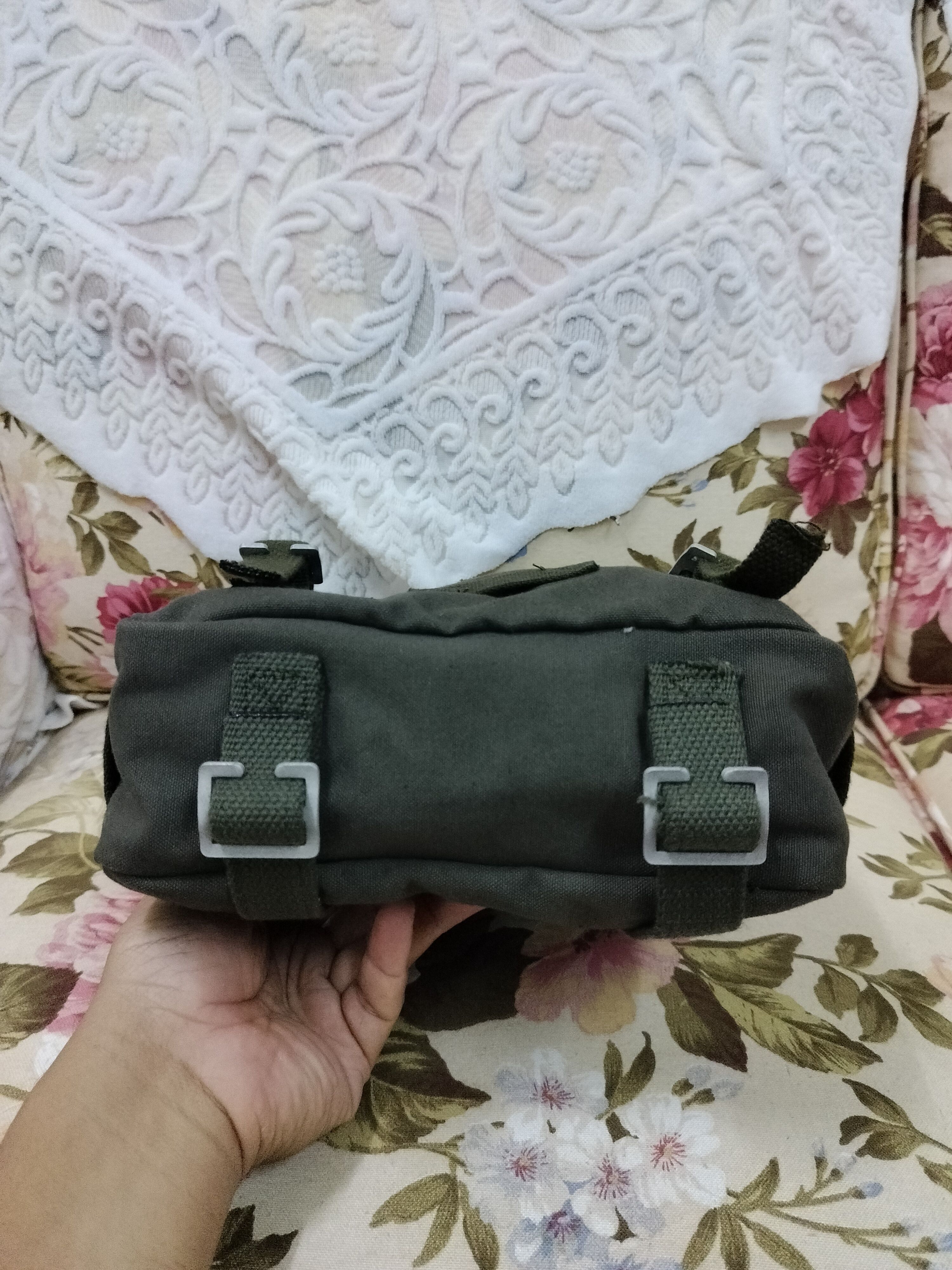 Vintage Vintage 80s Schulze Brakel Germany Army Military bag Size ONE SIZE - 6 Thumbnail