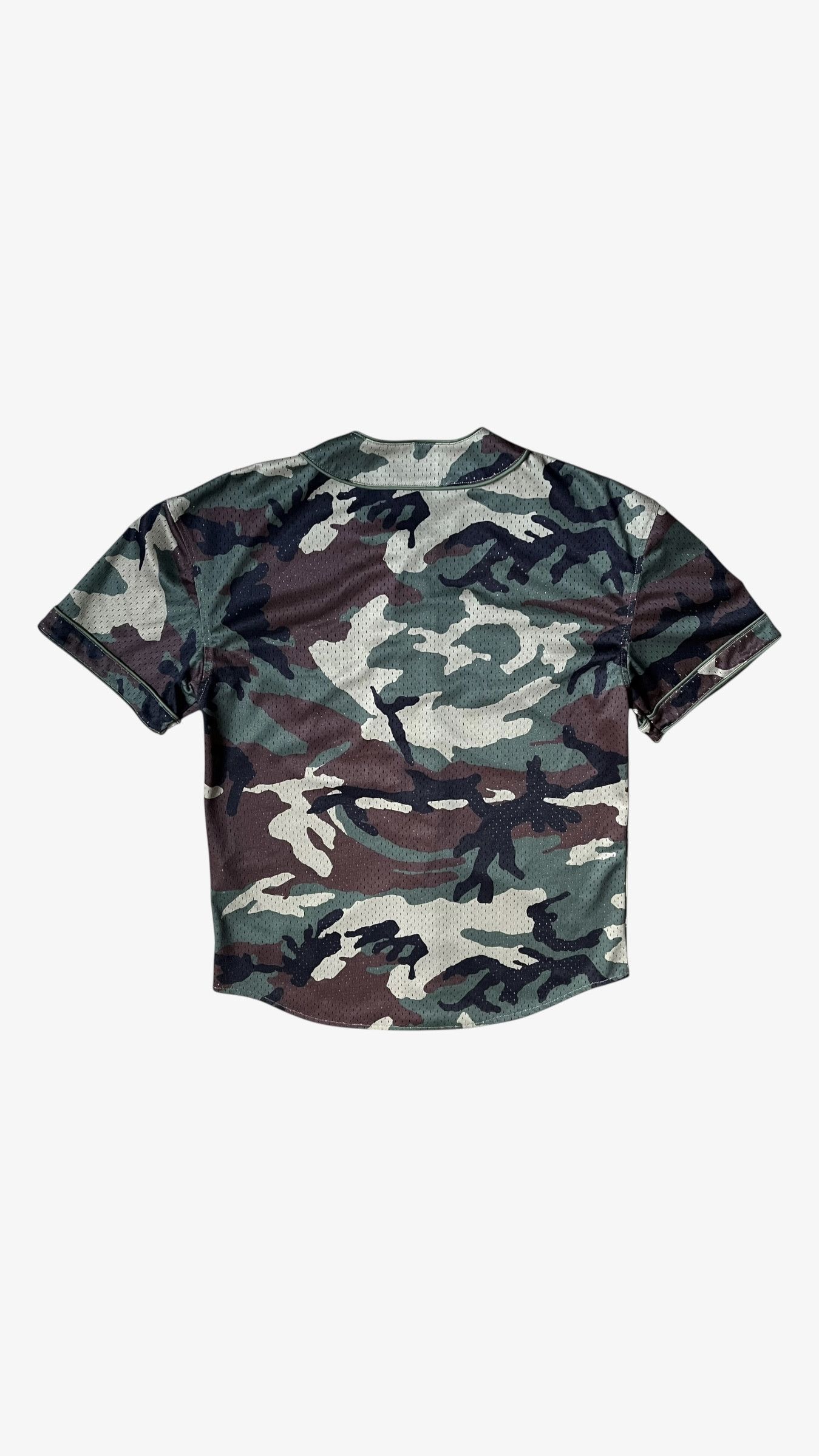 Palace Men's Palace Kawaii Green Camouflage Baseball Jersey Size US M / EU 48-50 / 2 - 7 Thumbnail
