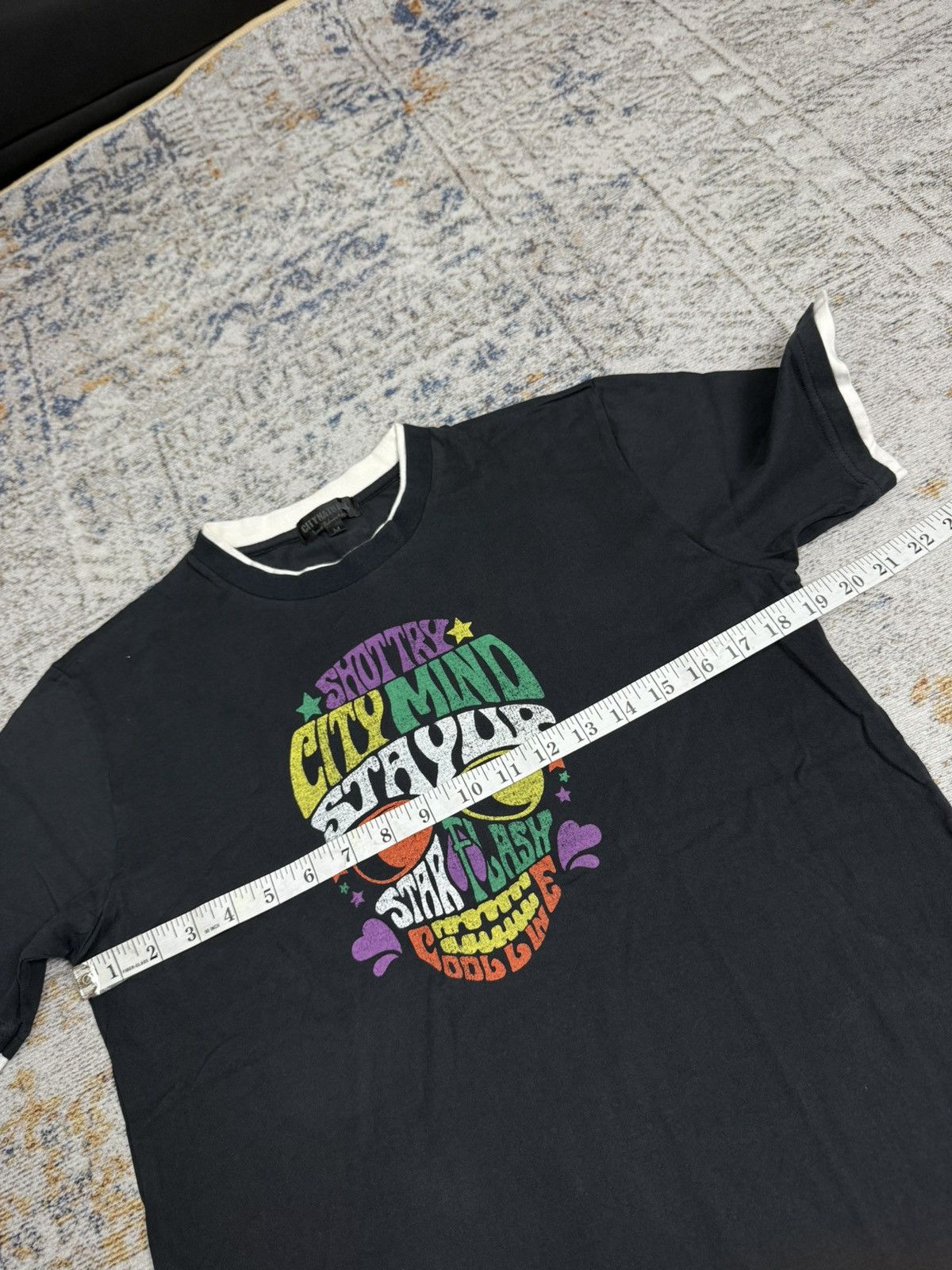 Japanese Brand City natural skull art tshirt Size US M / EU 48-50 / 2 - 7 Thumbnail
