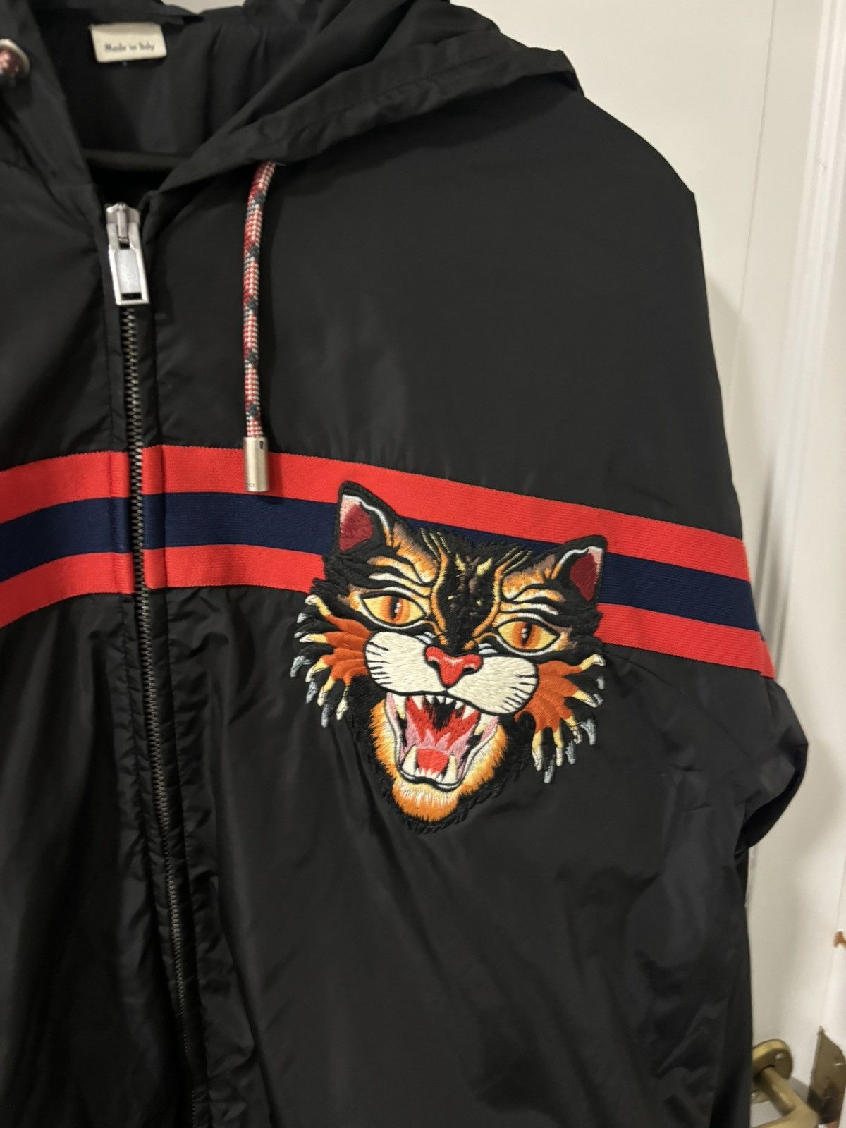Gucci Angry cat windbreaker Size US L / EU 52-54 / 3 - 5 Thumbnail