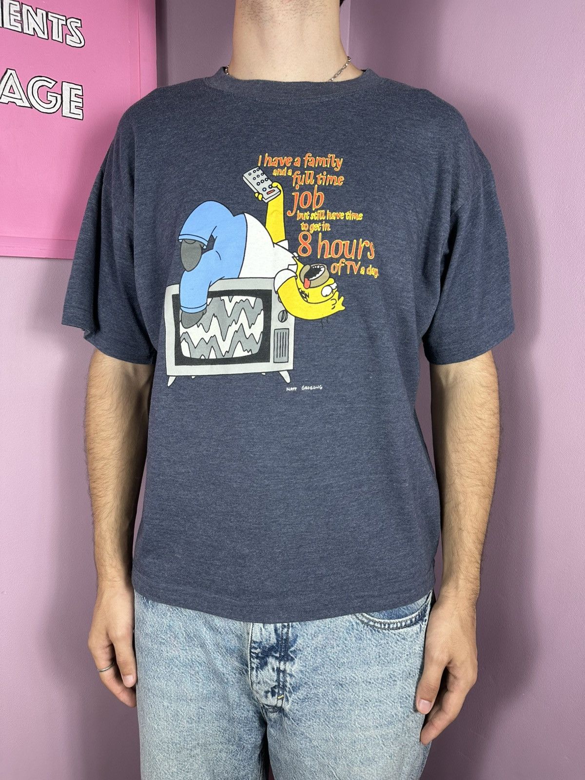 The Simpsons The Simpsons Tee 2000 Homer Fox Tv Vintage T Shirt Humor Cartoon Size US M / EU 48-50 / 2 - 2 Thumbnail