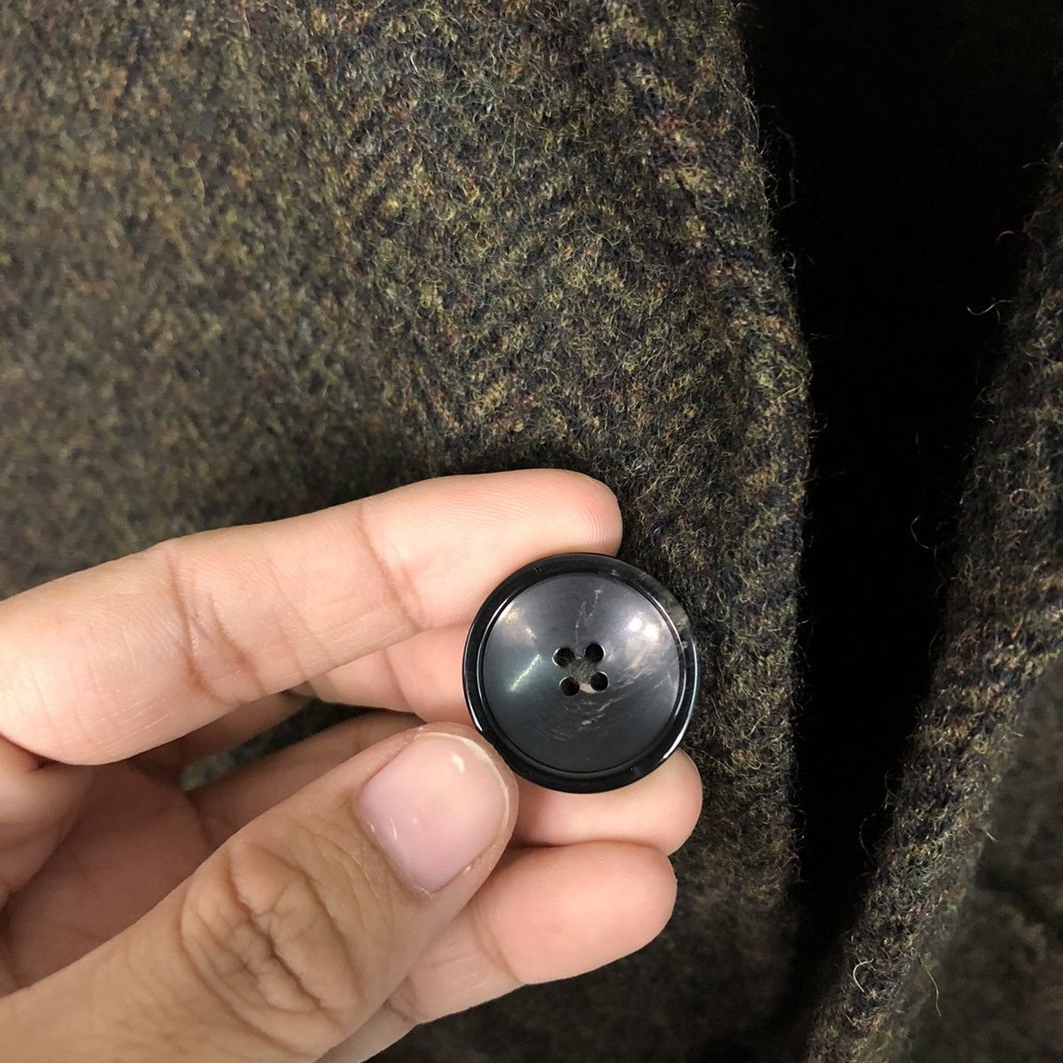 Issey Miyake 📌Vintage Wool Jacket Button Chore Balancircular Ships Japan Size US L / EU 52-54 / 3 - 17 Thumbnail
